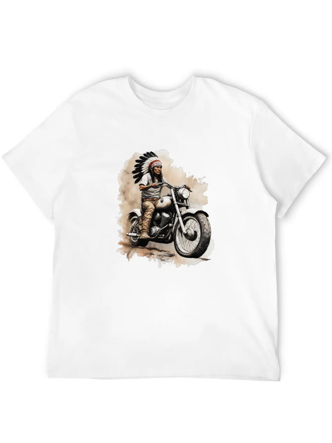 Spirit Rider Unisex Casual T-Shirt – Clean Design For Daily Comfort