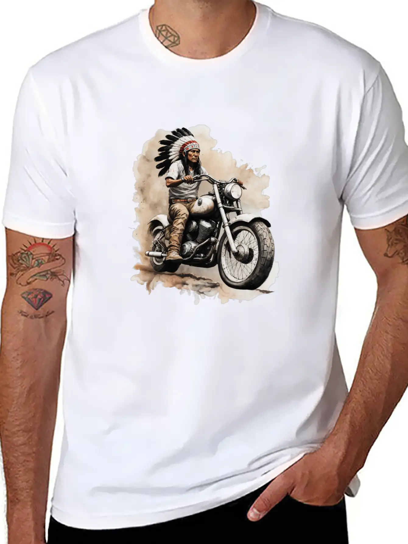 Spirit Rider Unisex Casual T-Shirt – Clean Design For Daily Comfort