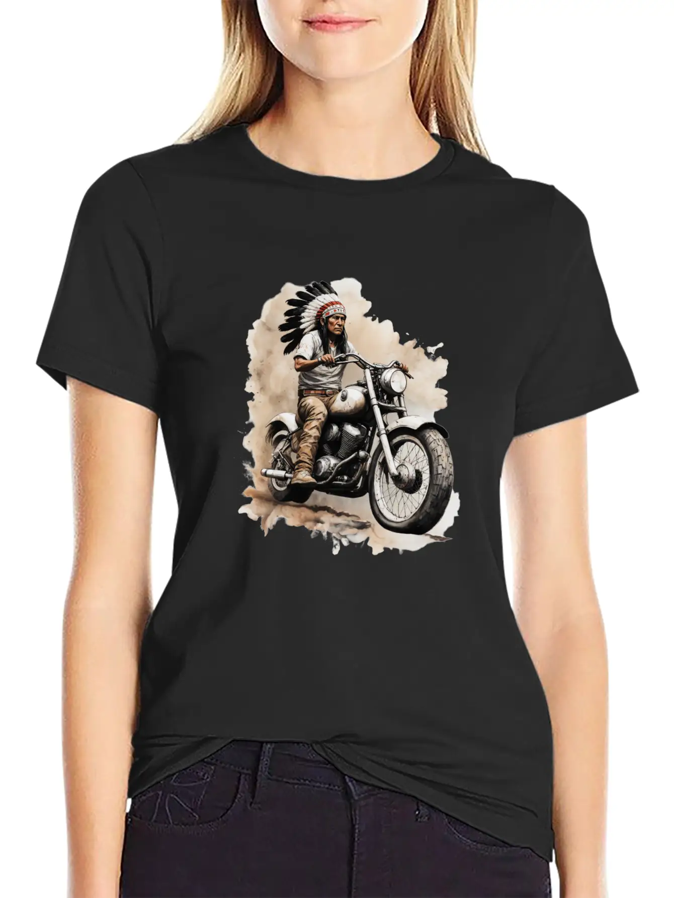 Spirit Rider Unisex Casual T-Shirt – Clean Design For Daily Comfort