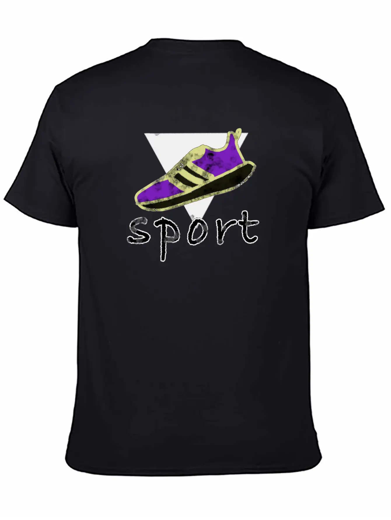Sport Shoe Running Basic Graphic T-Shirt – Daily Comfort In Soft Cotton
