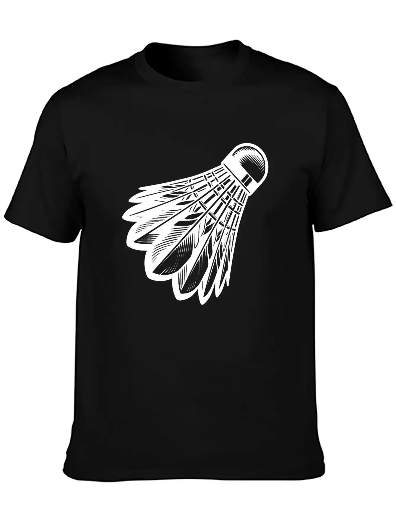 Sporting Goods Badminton Badminton Hobby Soft Cotton Short Sleeve Tee – Unisex Wardrobe Staple