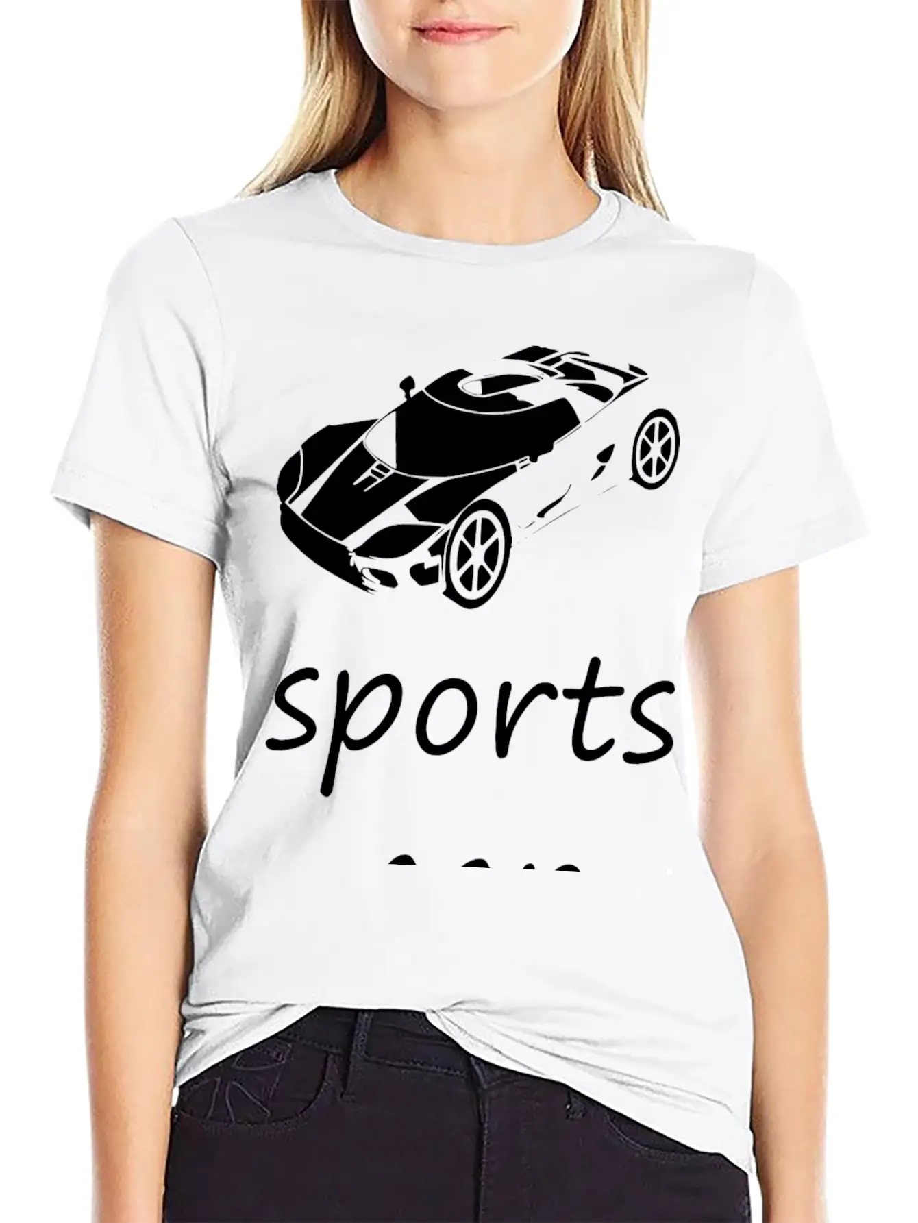 Sports Car Basic Graphic T-Shirt – Daily Comfort In Soft Cotton