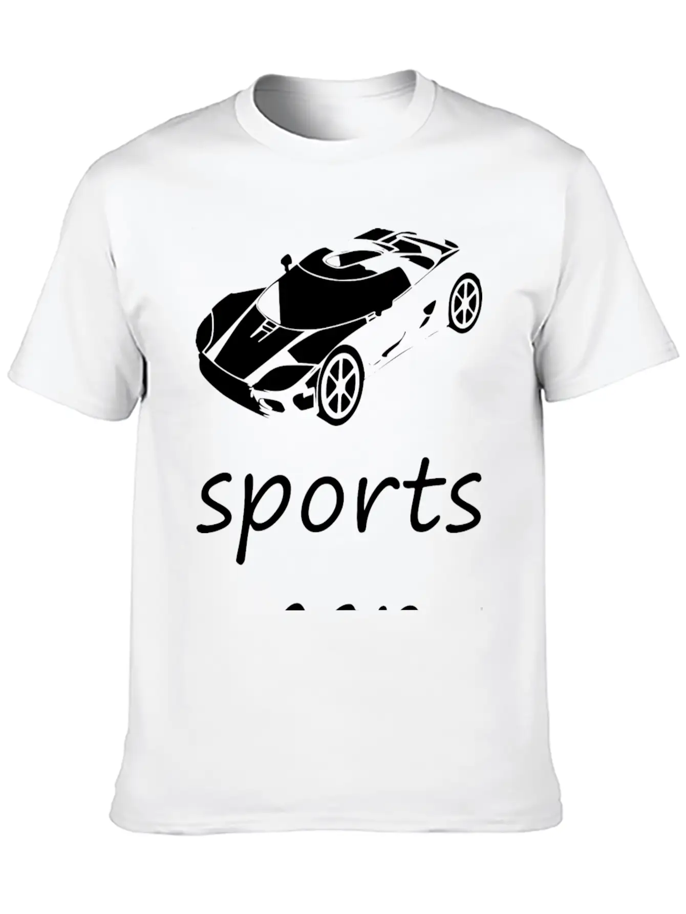 Sports Car Basic Graphic T-Shirt – Daily Comfort In Soft Cotton