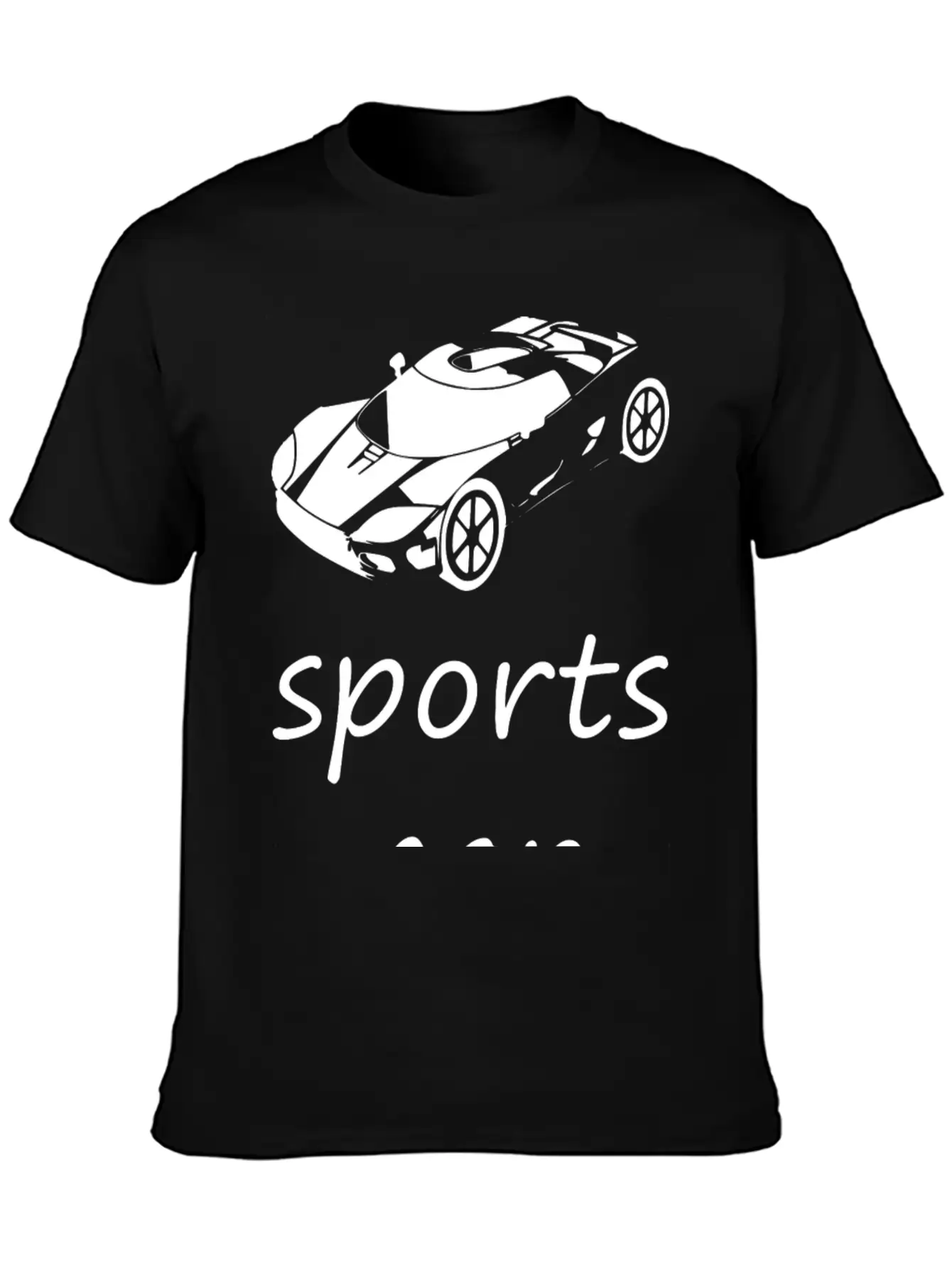 Sports Car Basic Graphic T-Shirt – Daily Comfort In Soft Cotton