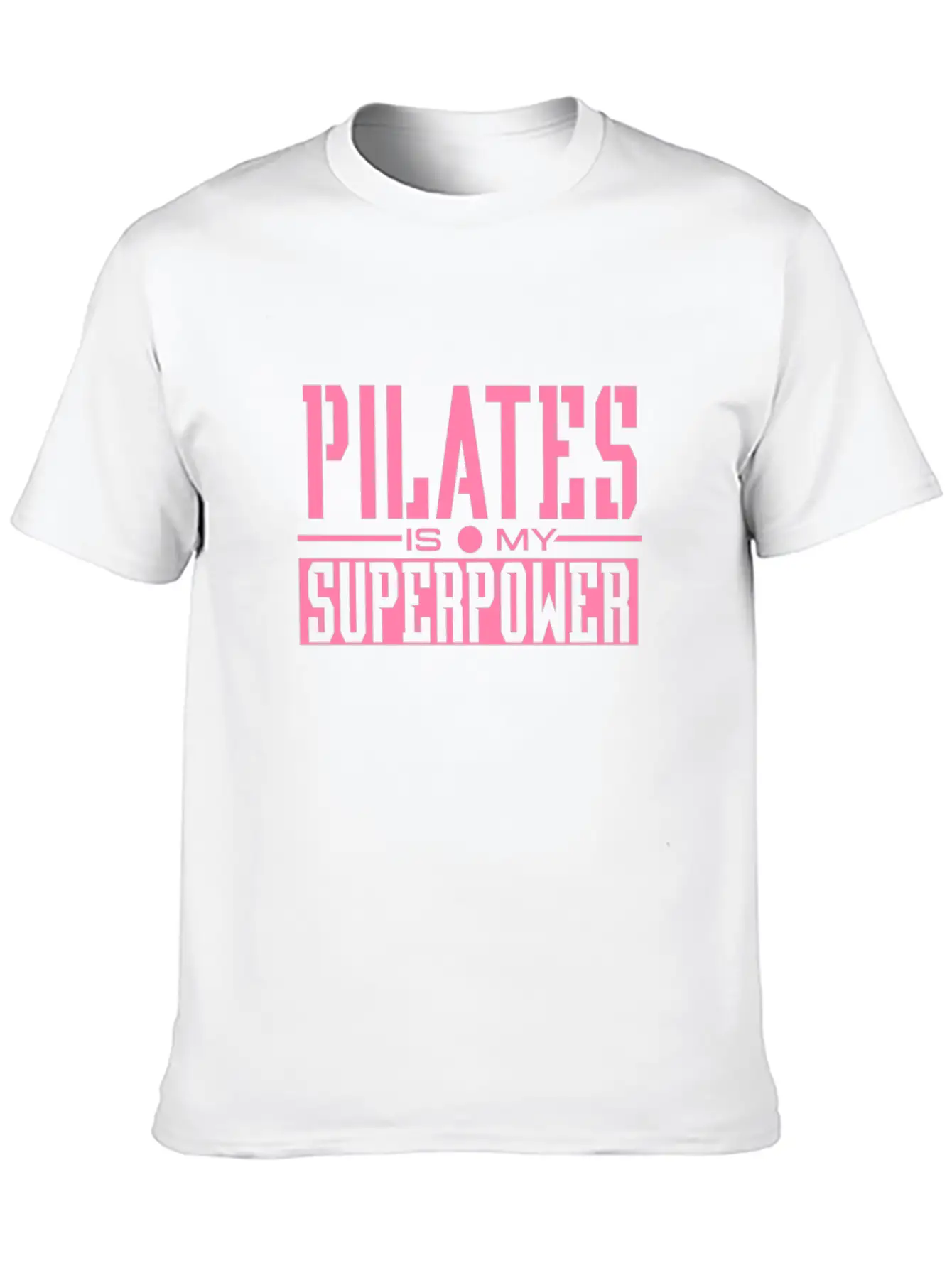 Sports Fitness Pilates Exercise Yoga Unisex Casual T-Shirt – Clean Design For Daily Comfort