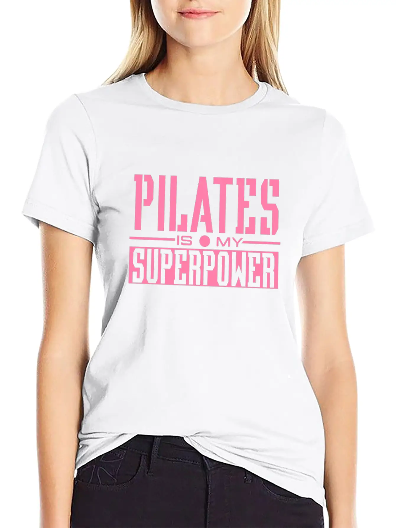 Sports Fitness Pilates Exercise Yoga Unisex Casual T-Shirt – Clean Design For Daily Comfort