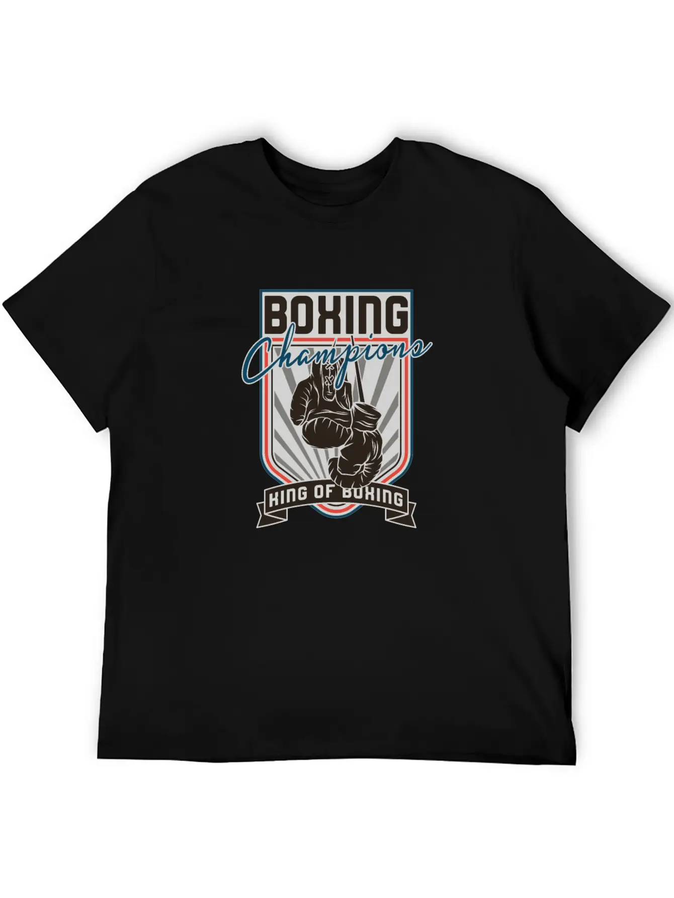 Sports - Heavyweight - Boxing Champions Lightweight Cotton T-Shirt – Daily Comfort Graphic Shirt