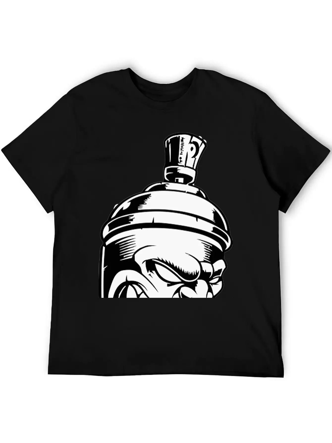 Spray Can Lightweight Cotton T-Shirt – Daily Comfort Graphic Shirt
