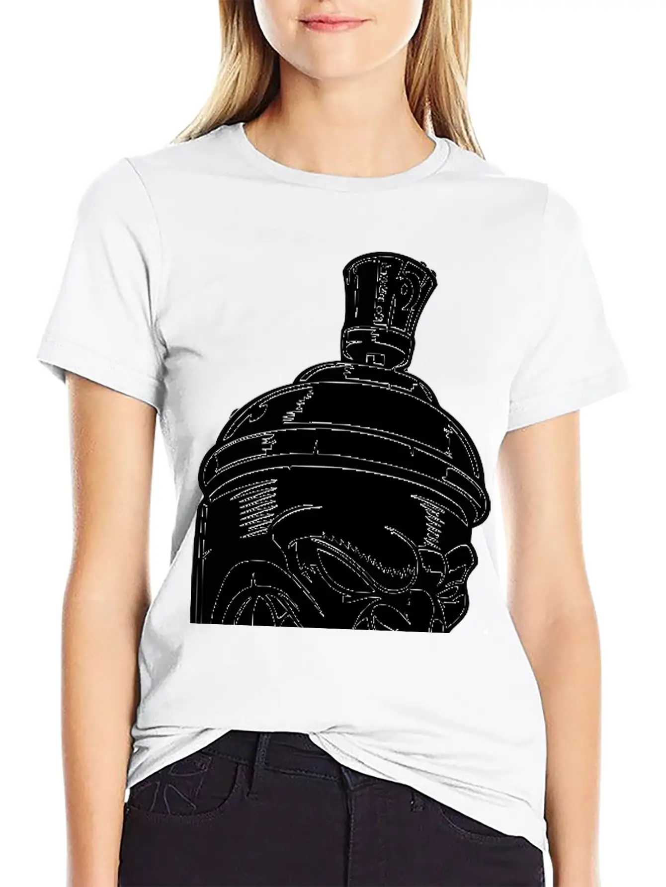 Spray Can Lightweight Cotton T-Shirt – Daily Comfort Graphic Shirt