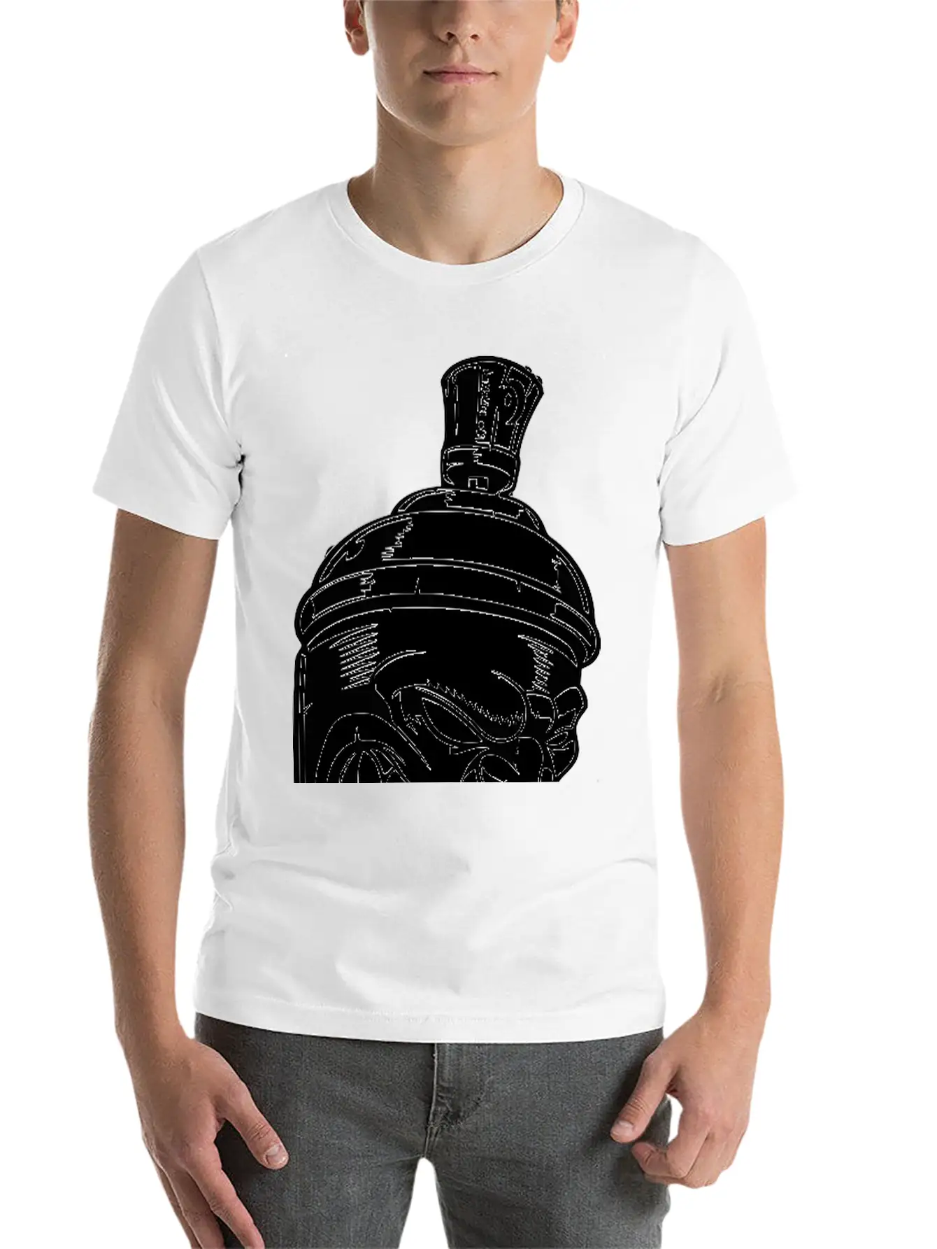 Spray Can Lightweight Cotton T-Shirt – Daily Comfort Graphic Shirt