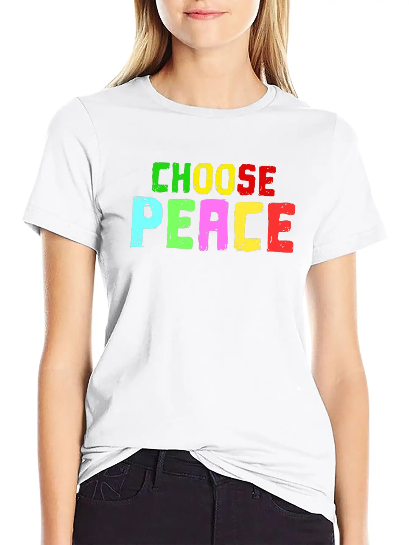 Spread The Love With This Peace Of Mind Tshirt Lightweight Cotton T-Shirt – Daily Comfort Graphic Shirt