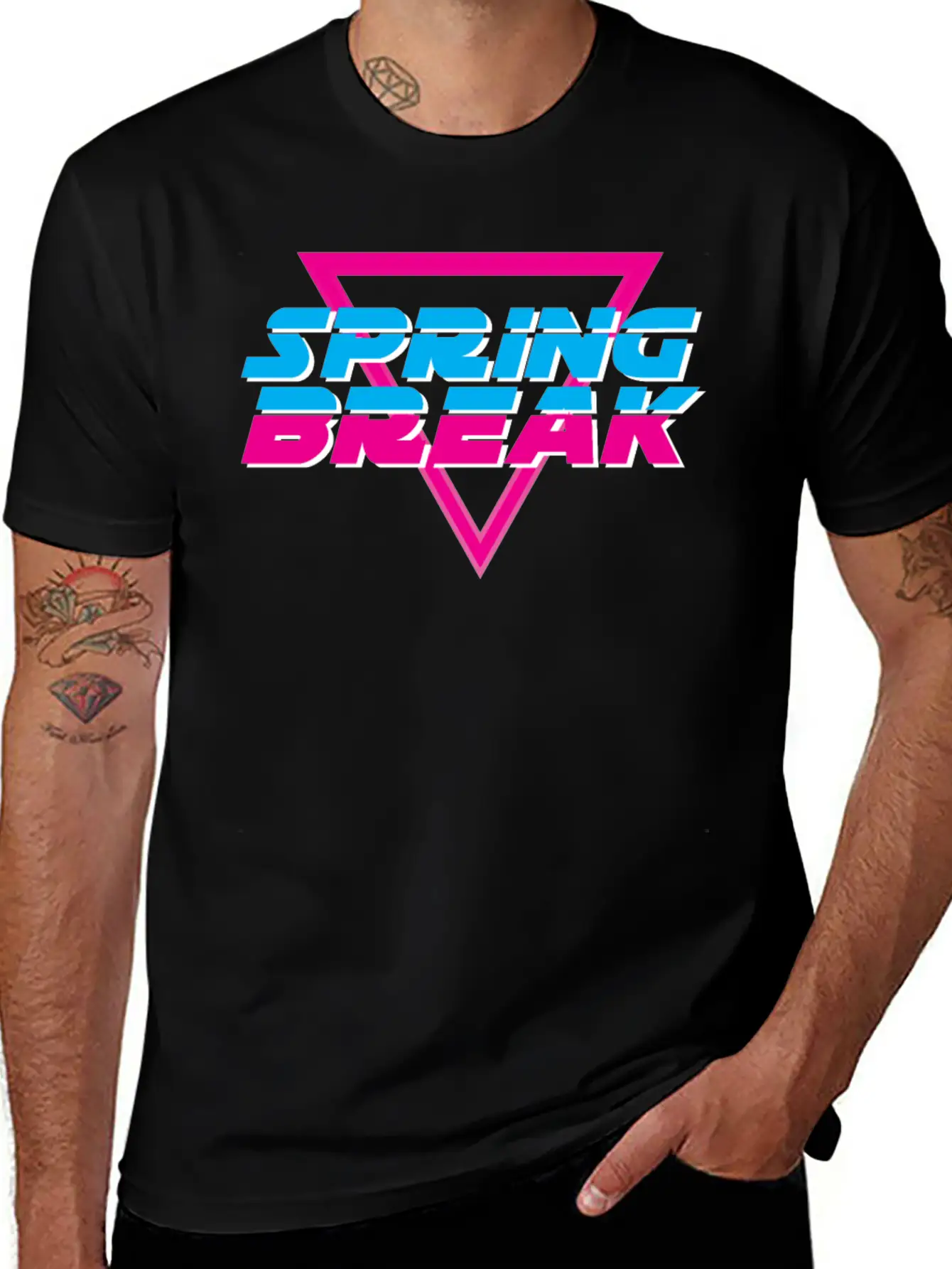 Spring Break Relaxed Everyday Tee – Lightweight And Durable Cotton