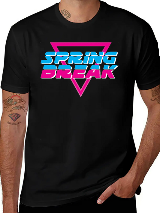 Spring Break Relaxed Everyday Tee – Lightweight And Durable Cotton