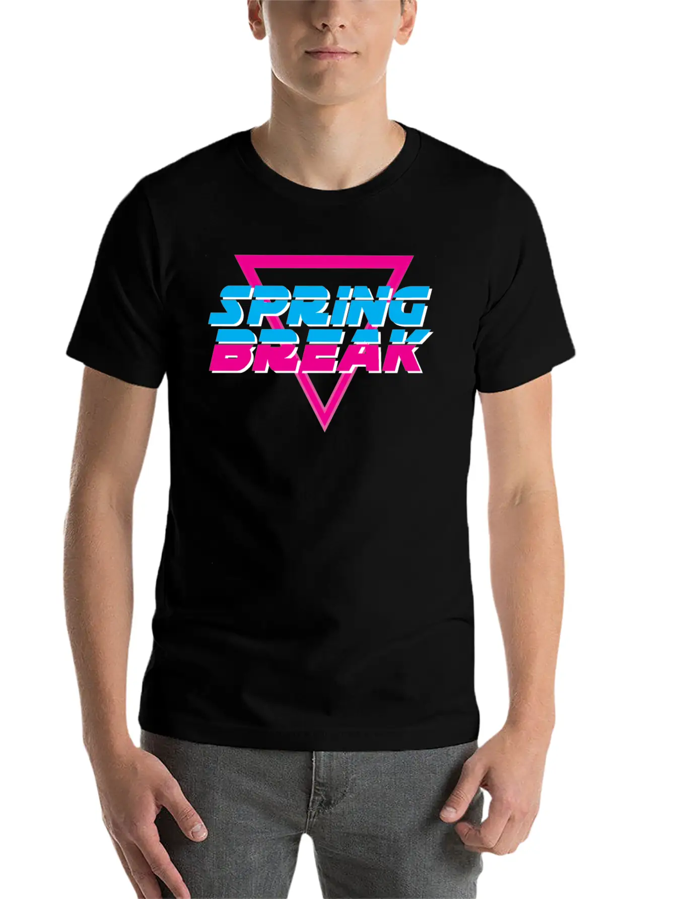 Spring Break Relaxed Everyday Tee – Lightweight And Durable Cotton