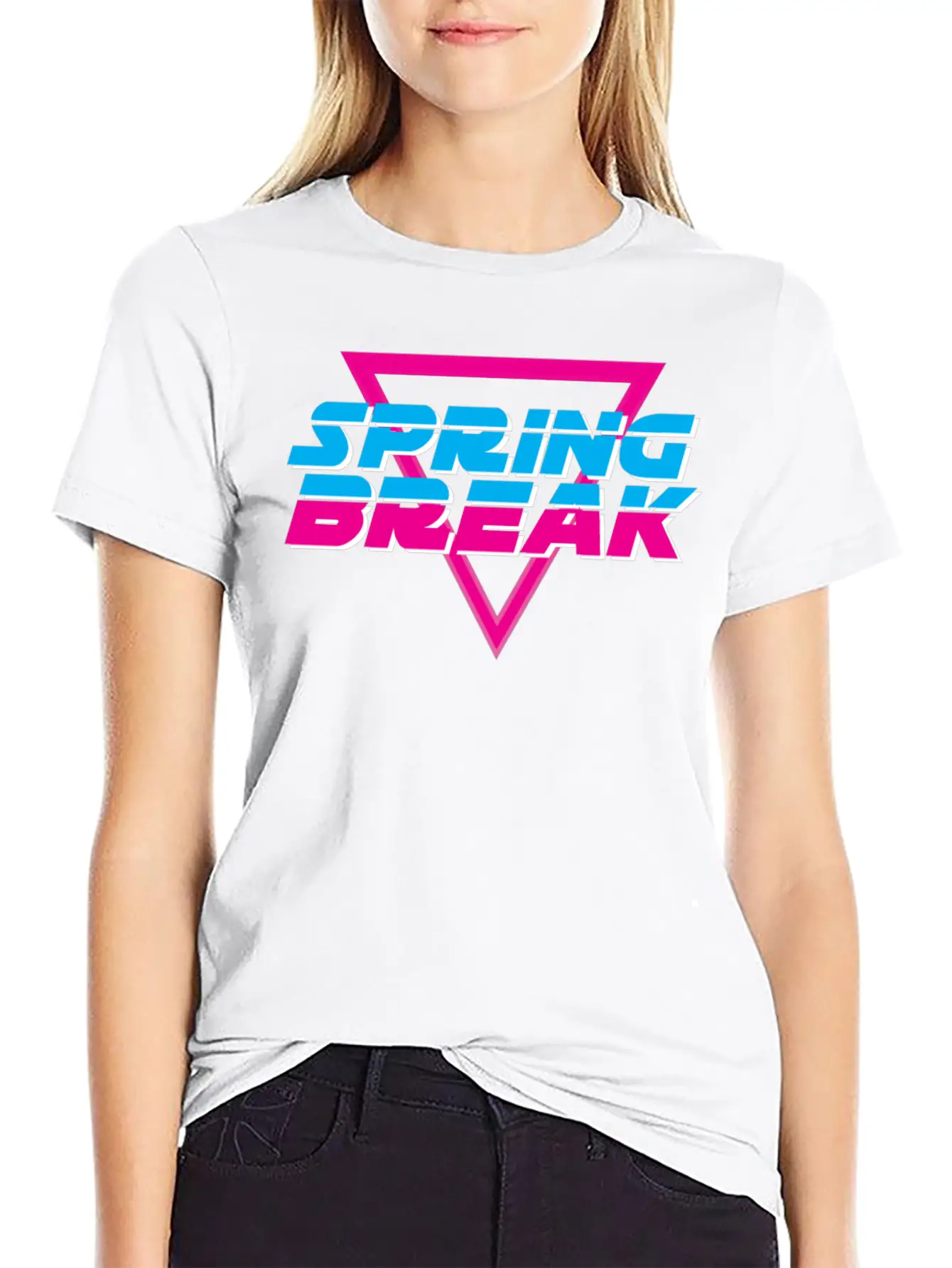 Spring Break Relaxed Everyday Tee – Lightweight And Durable Cotton