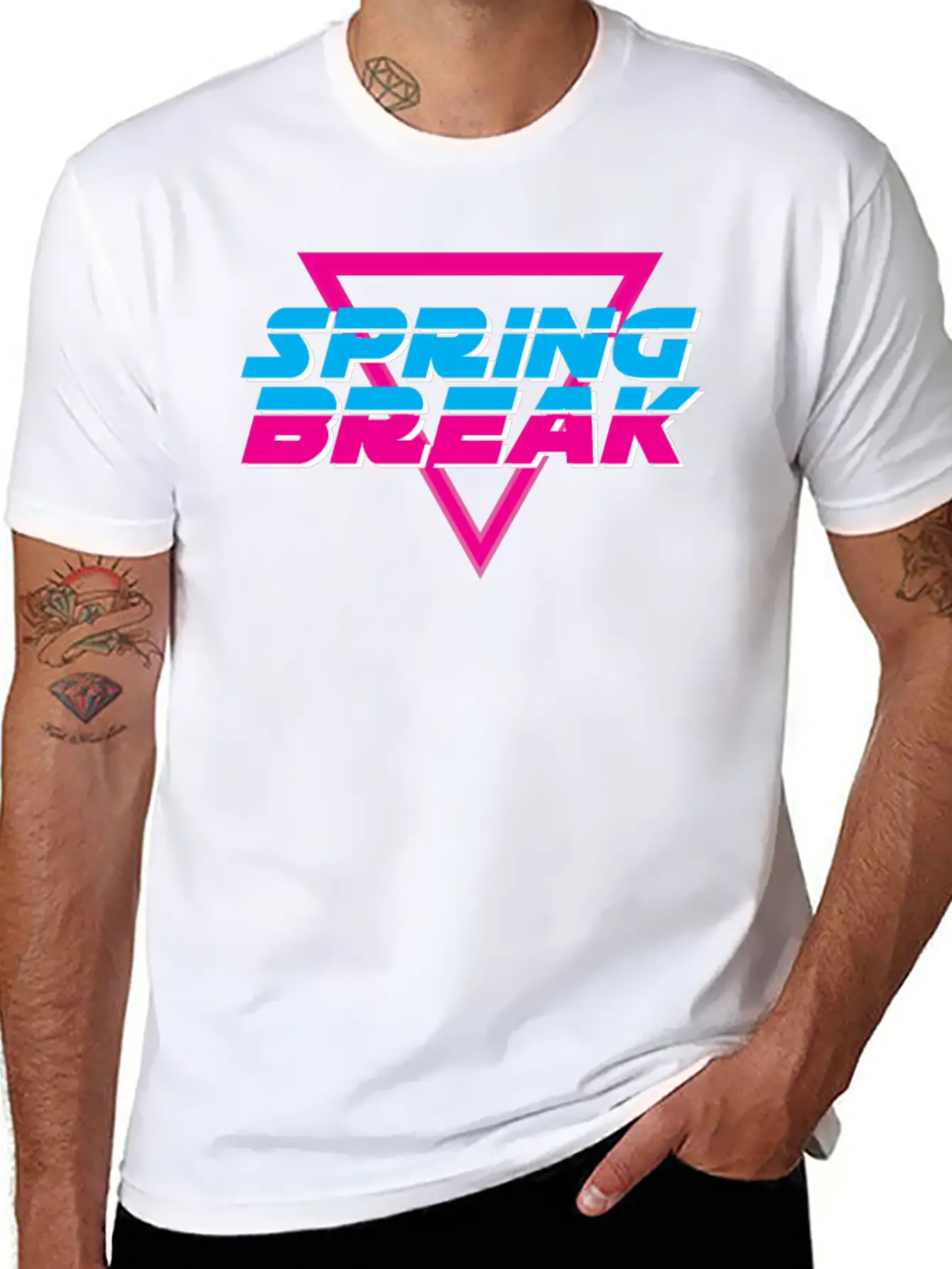 Spring Break Relaxed Everyday Tee – Lightweight And Durable Cotton