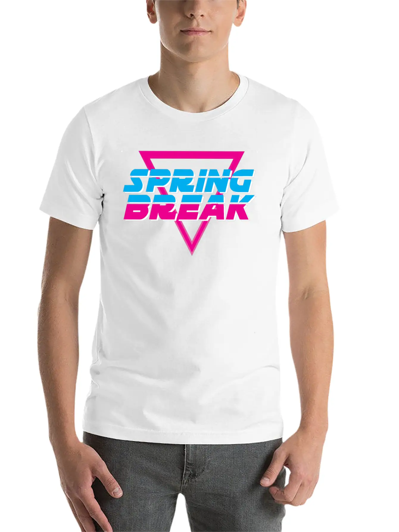 Spring Break Relaxed Everyday Tee – Lightweight And Durable Cotton