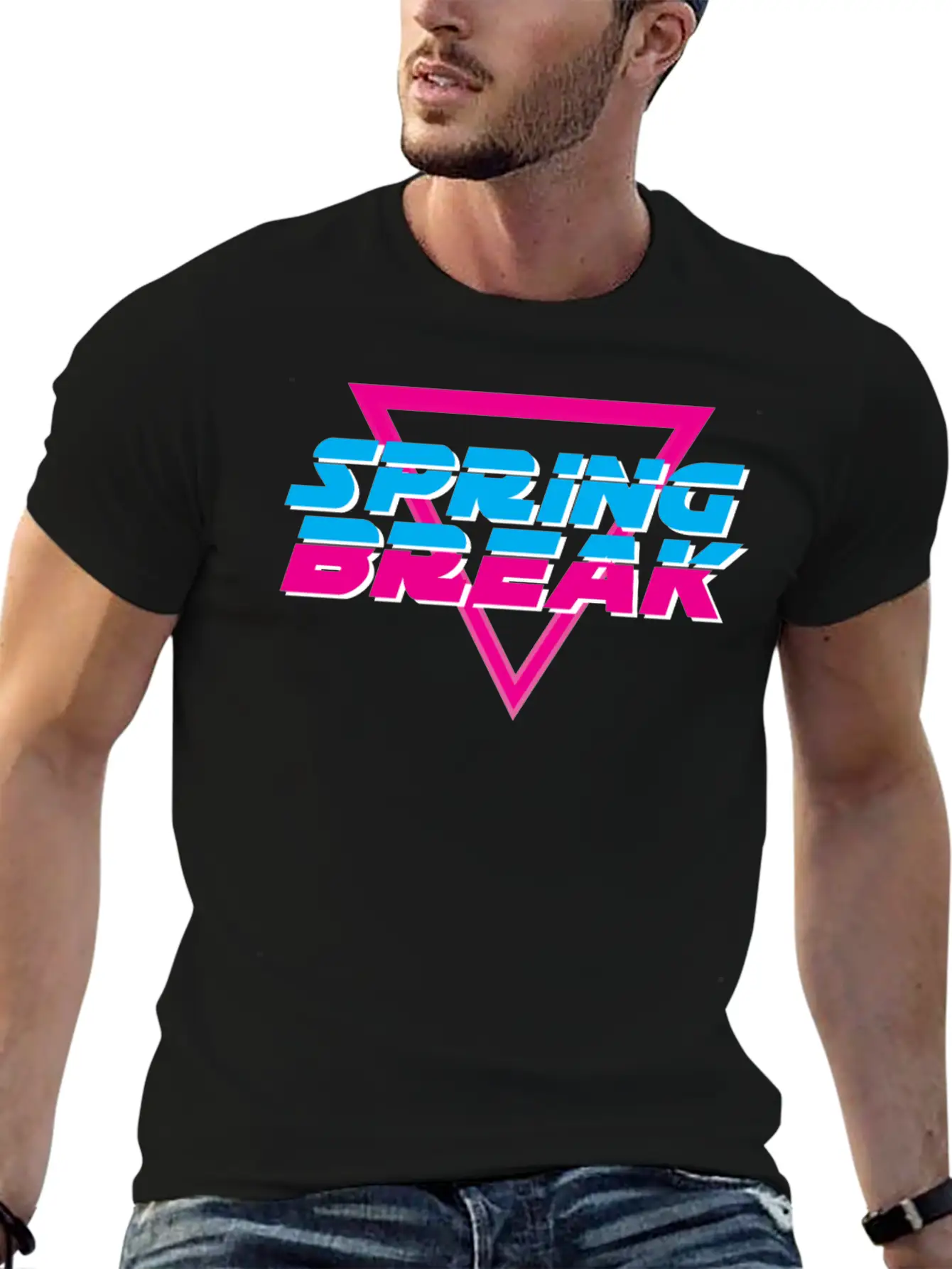 Spring Break Relaxed Everyday Tee – Lightweight And Durable Cotton