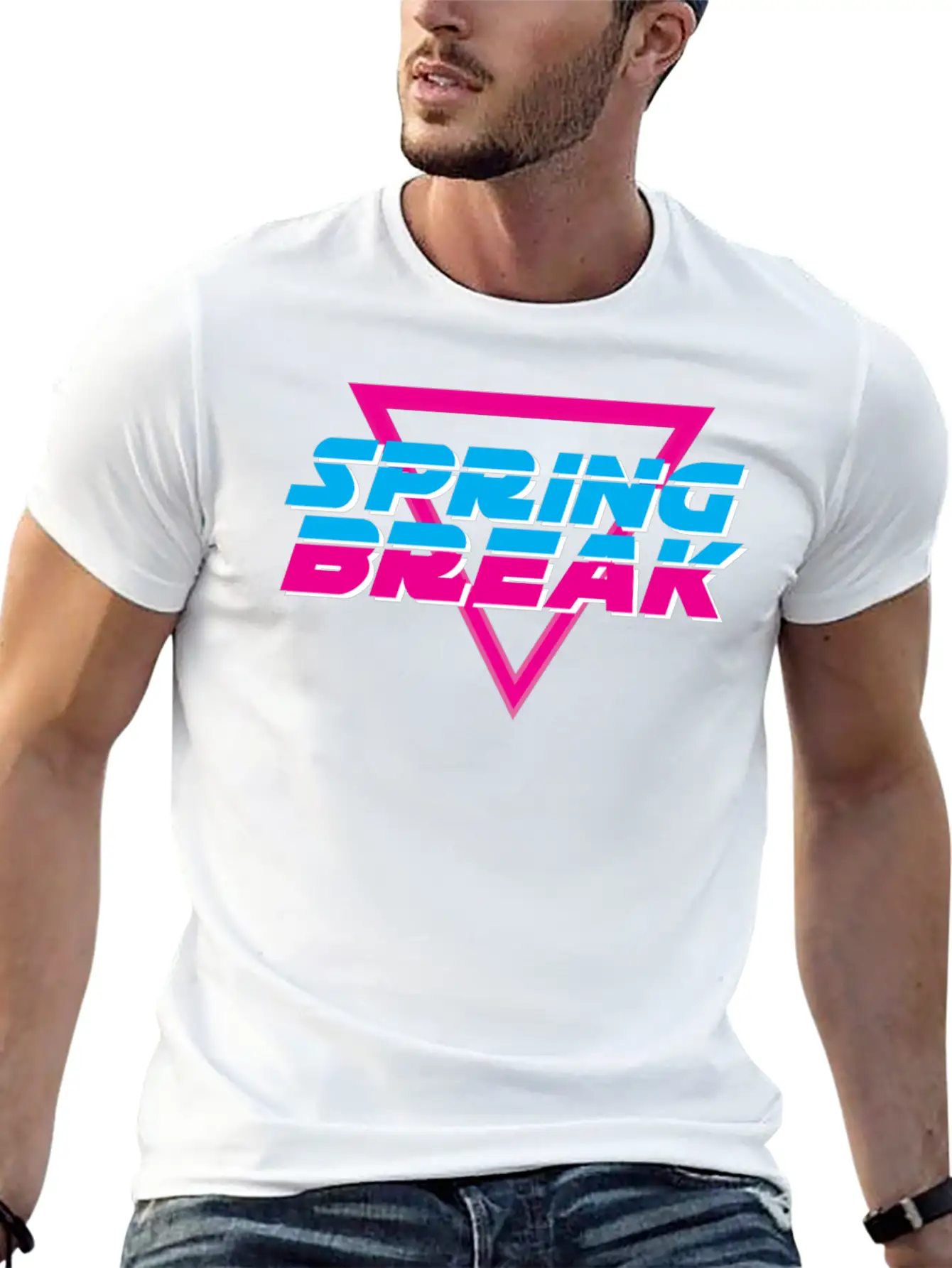 Spring Break Relaxed Everyday Tee – Lightweight And Durable Cotton