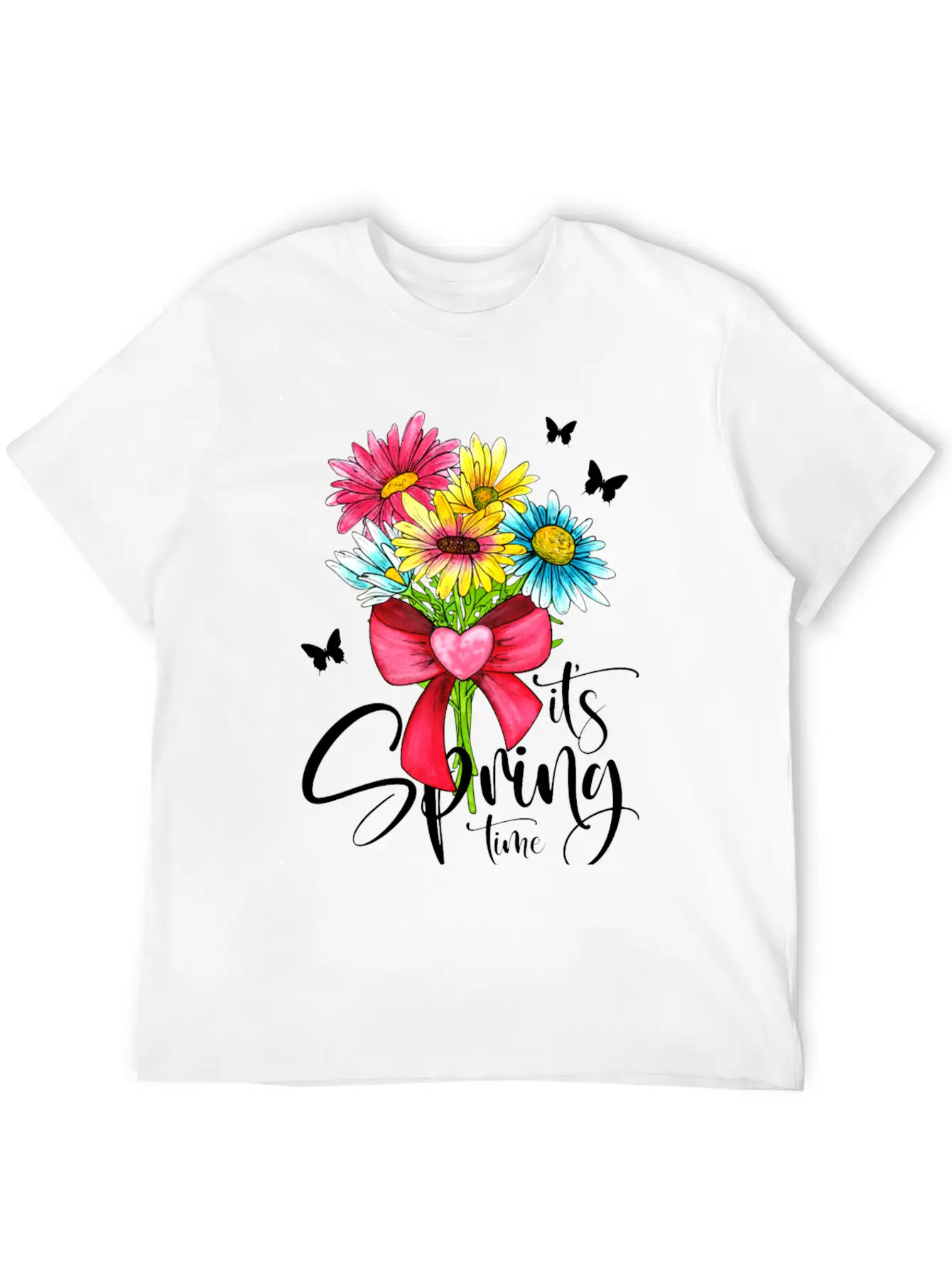 Spring Time Lightweight Cotton T-Shirt – Daily Comfort Graphic Shirt