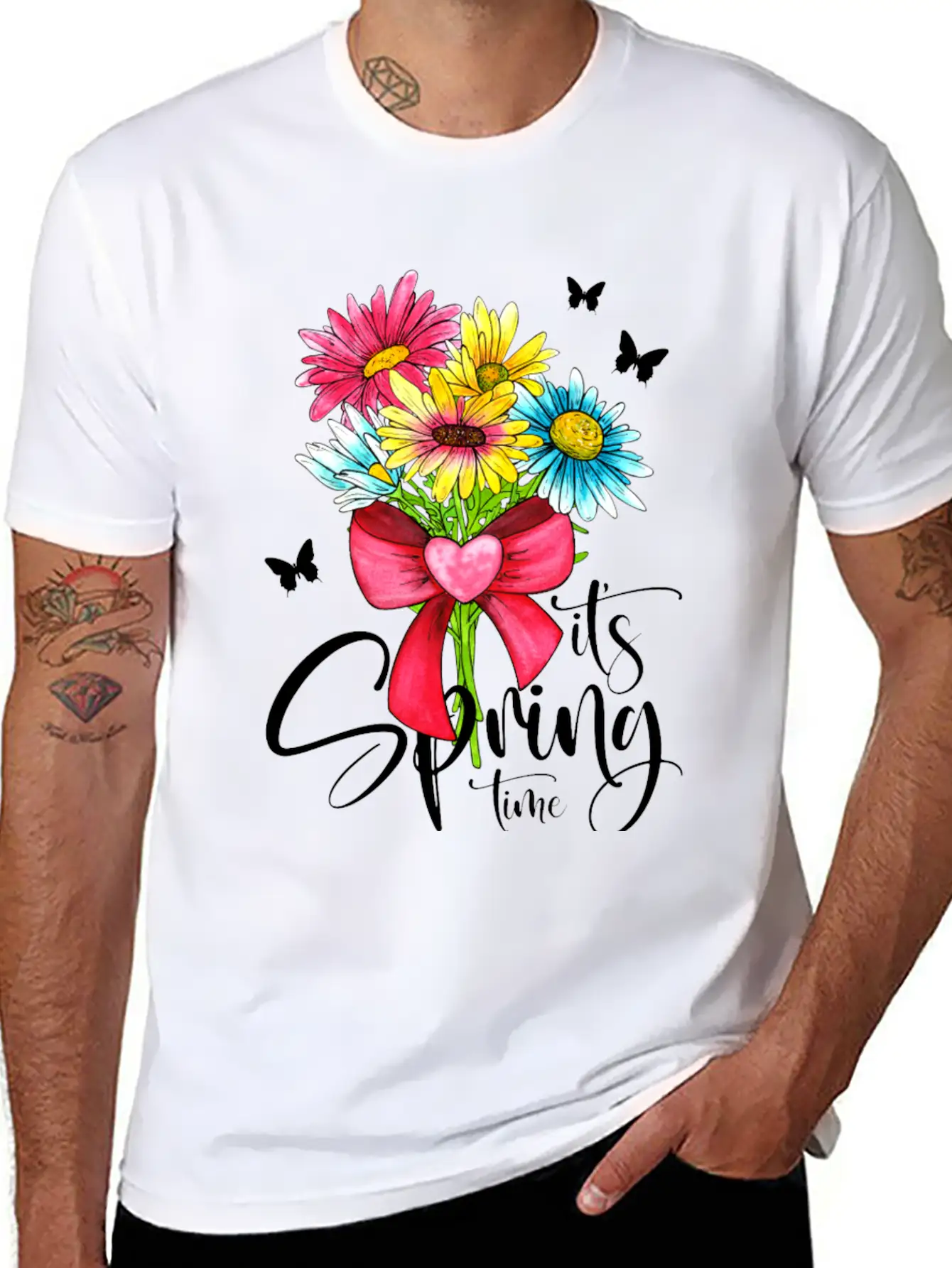 Spring Time Lightweight Cotton T-Shirt – Daily Comfort Graphic Shirt