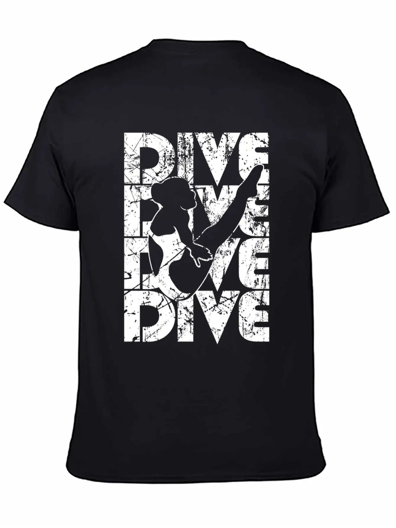 Springboard Diving Classic Fit Graphic Tee For Daily Comfort – Unisex Cotton Shirt