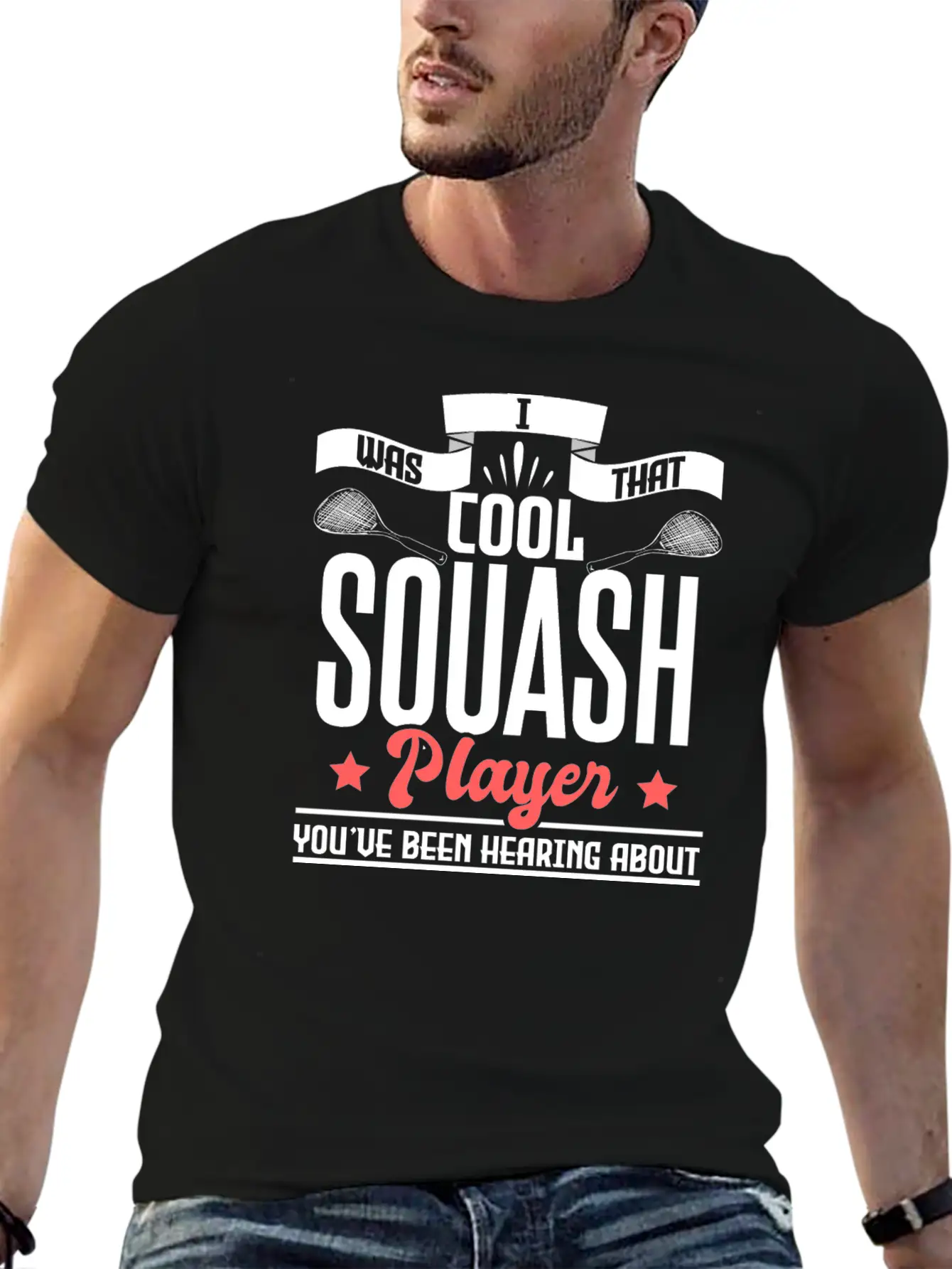 Squash Player Tournament Gift Idea Essential Cotton Tee For Daily Outfits – Unisex Style