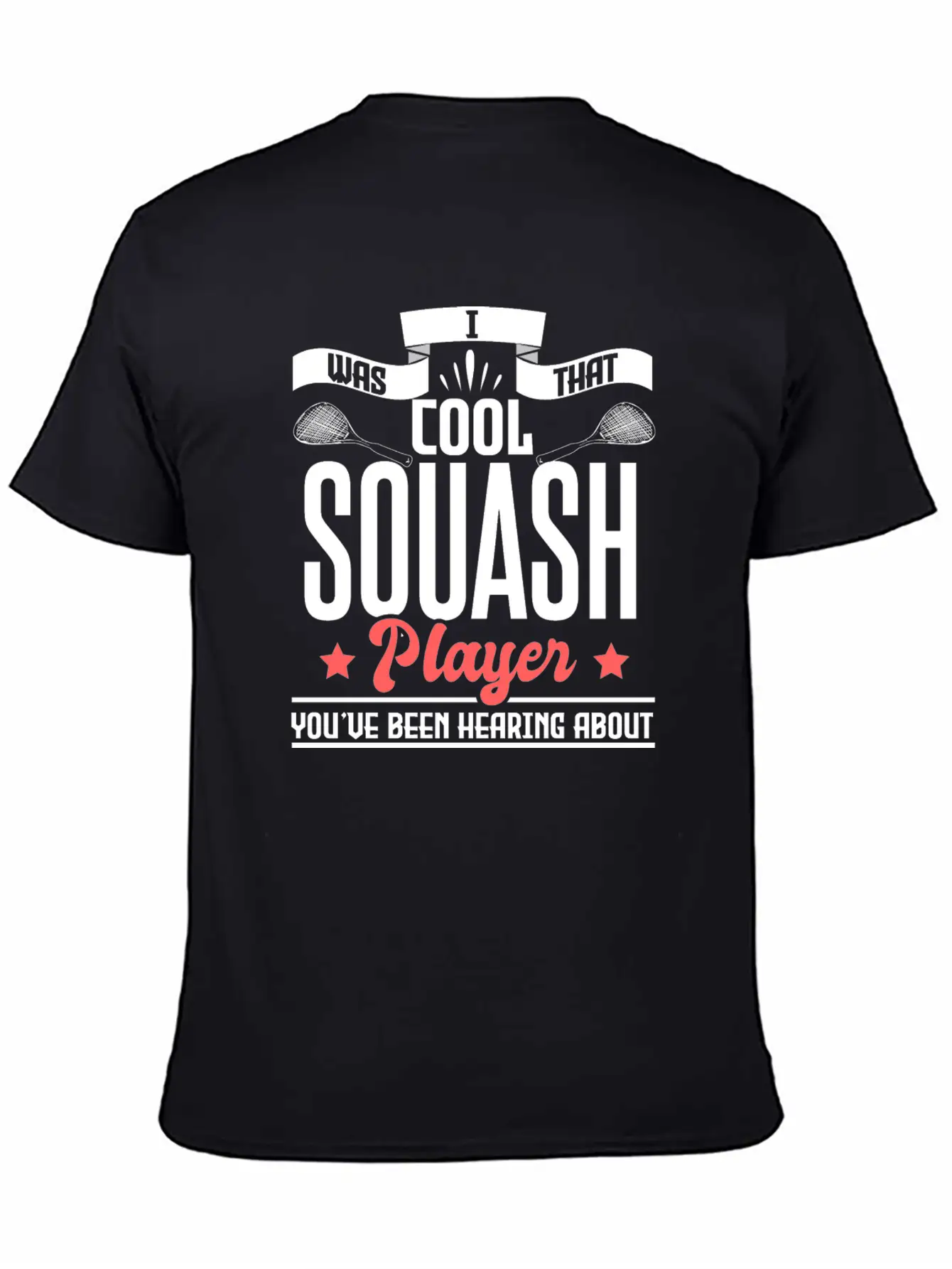 Squash Player Tournament Gift Idea Essential Cotton Tee For Daily Outfits – Unisex Style