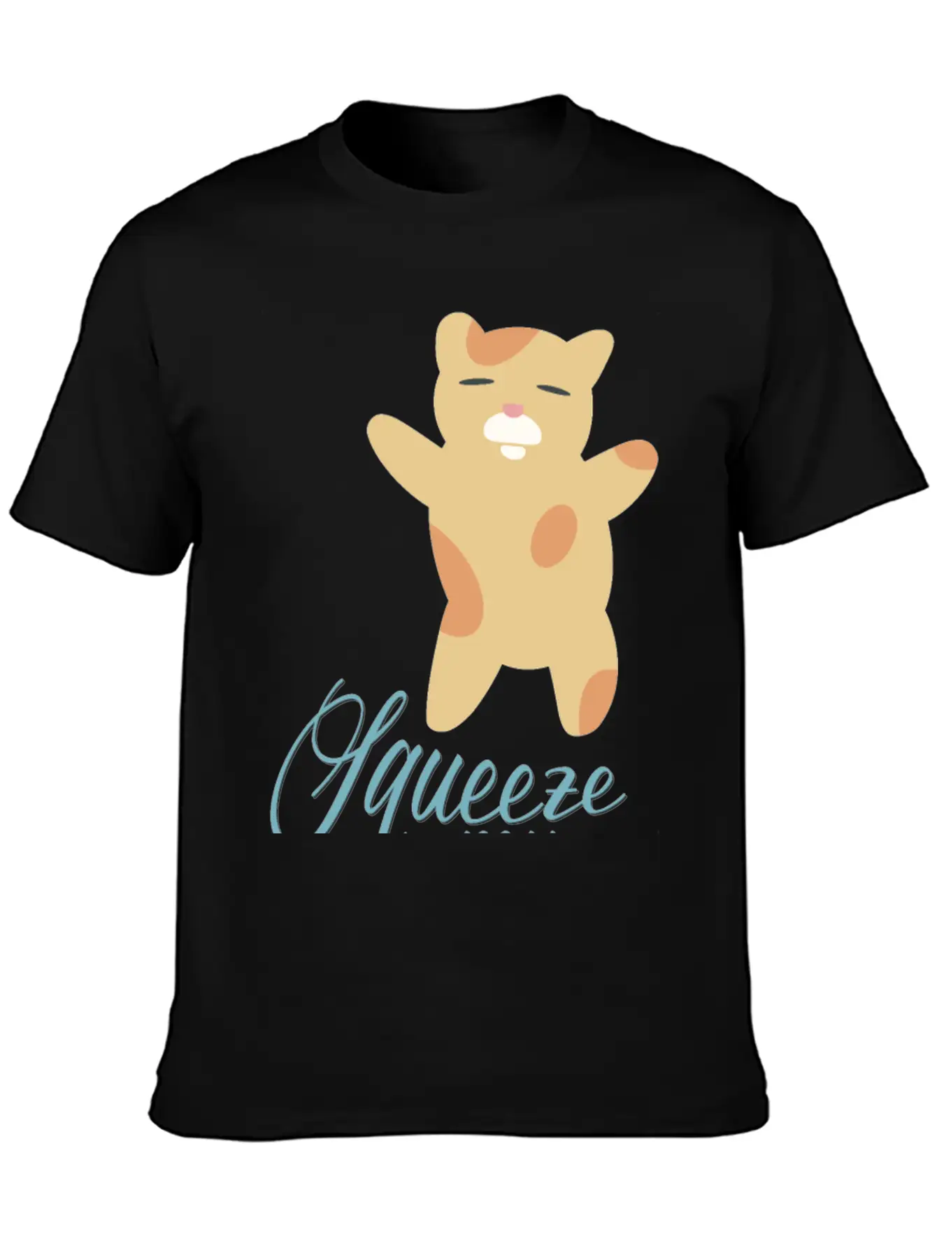 Squeeze My Body Essential Cotton Tee For Daily Outfits – Unisex Style