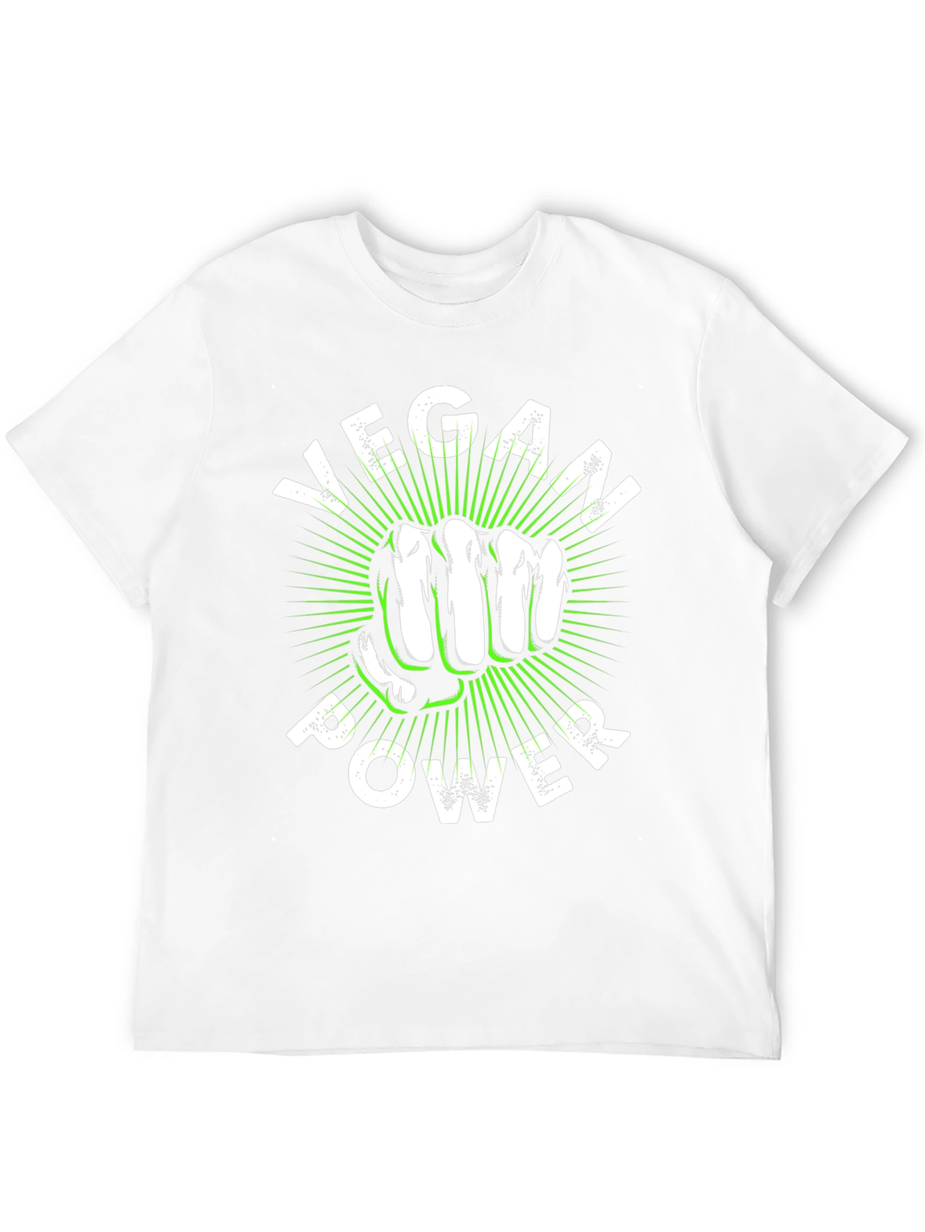 Vegan Power T-Shirt - Fist Graphic Tee