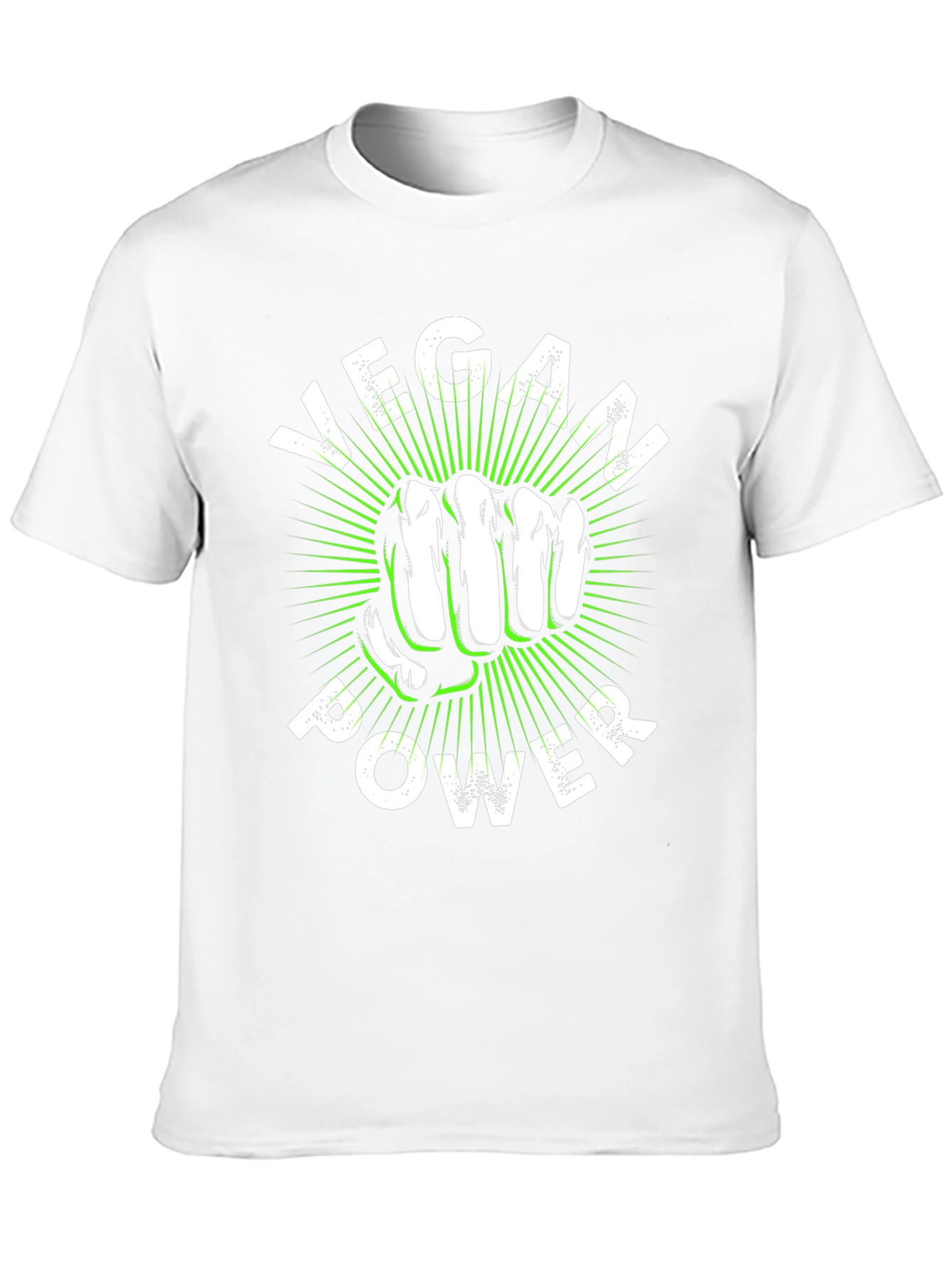 Vegan Power T-Shirt - Fist Graphic Tee