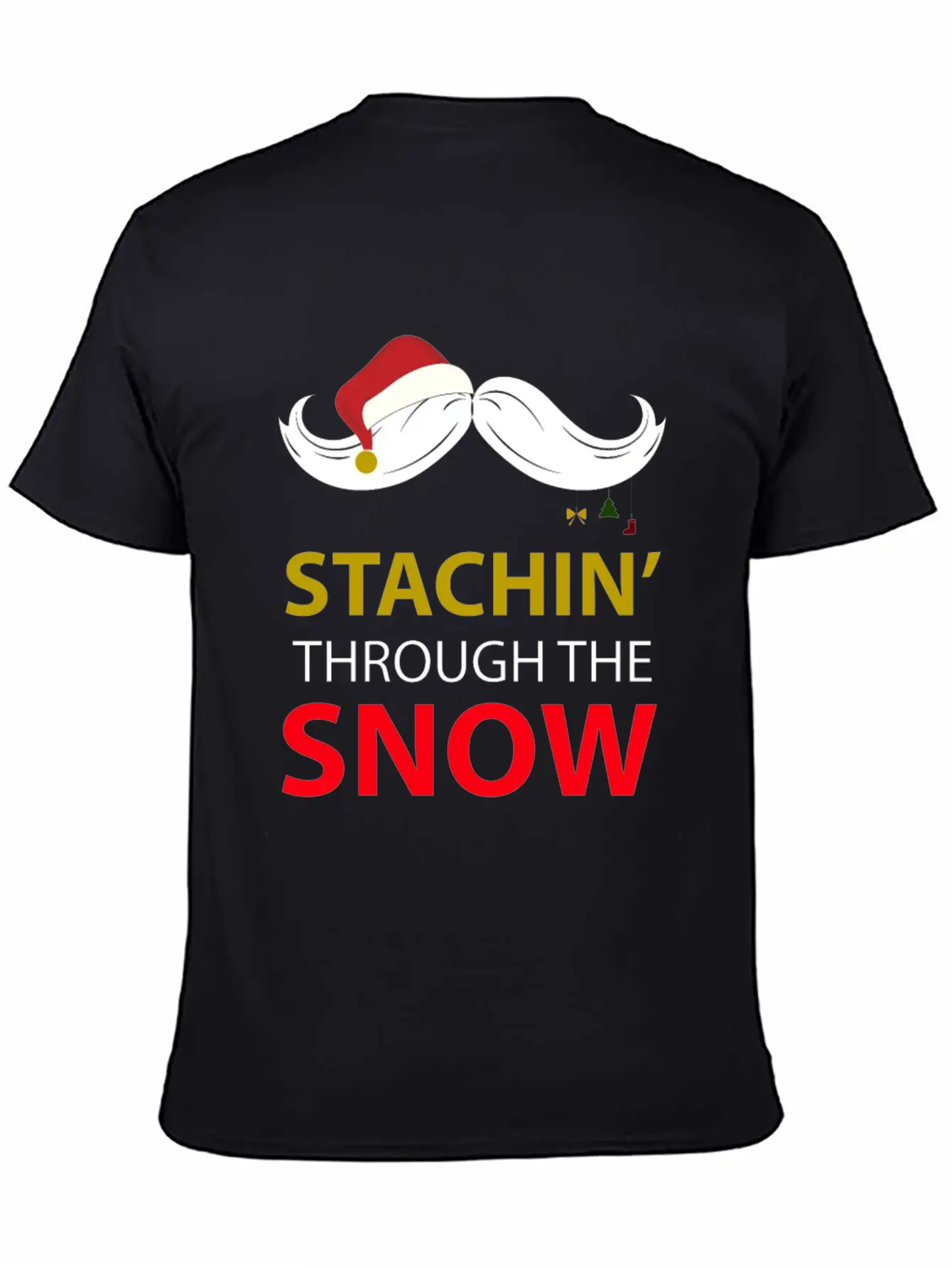 Staching Through The Snow Relaxed Everyday Tee – Lightweight And Durable Cotton