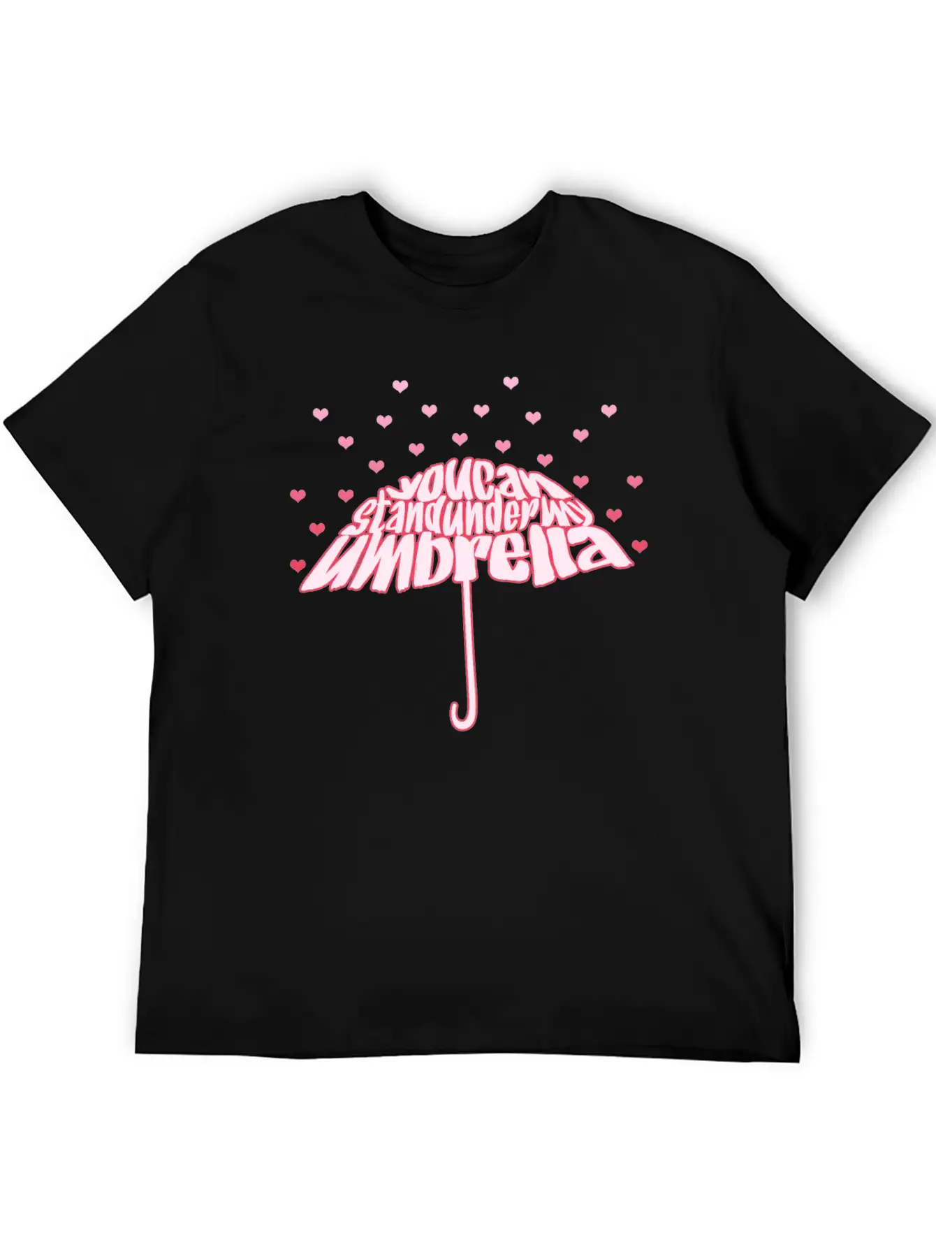 Stand Under My Umbrella Lyrics Classic Fit Graphic Tee For Daily Comfort – Unisex Cotton Shirt