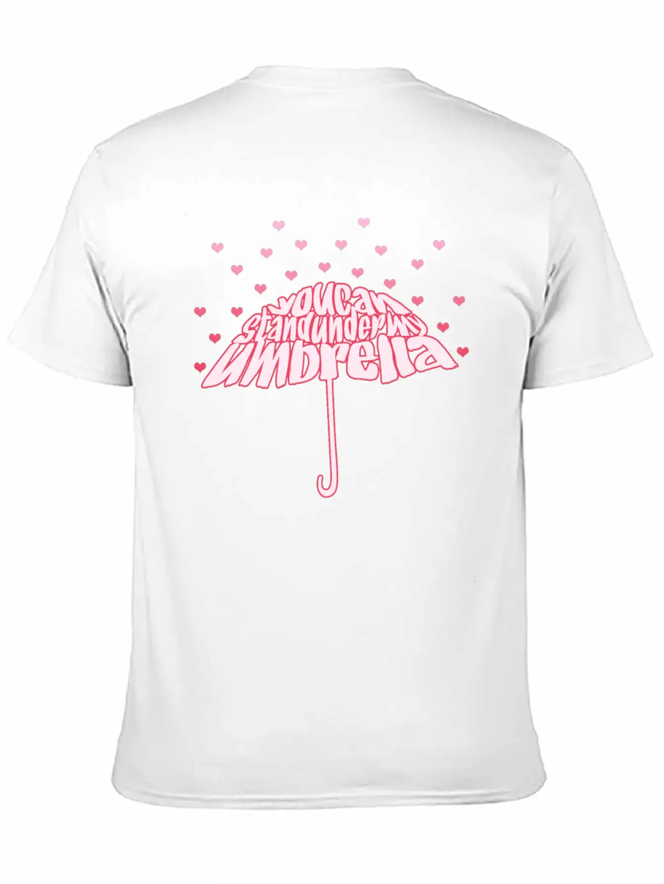 Stand Under My Umbrella Lyrics Classic Fit Graphic Tee For Daily Comfort – Unisex Cotton Shirt