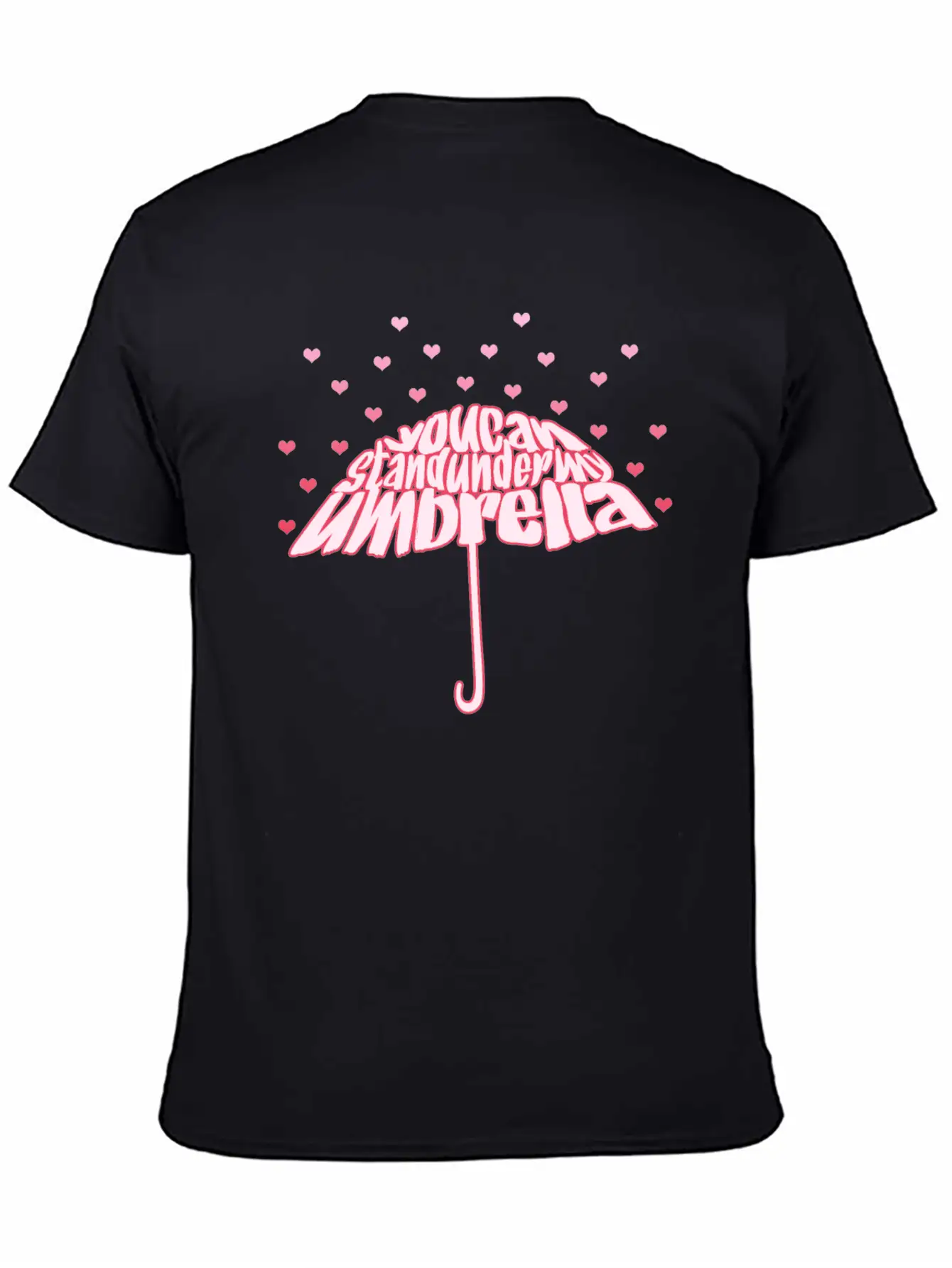 Stand Under My Umbrella Lyrics Classic Fit Graphic Tee For Daily Comfort – Unisex Cotton Shirt
