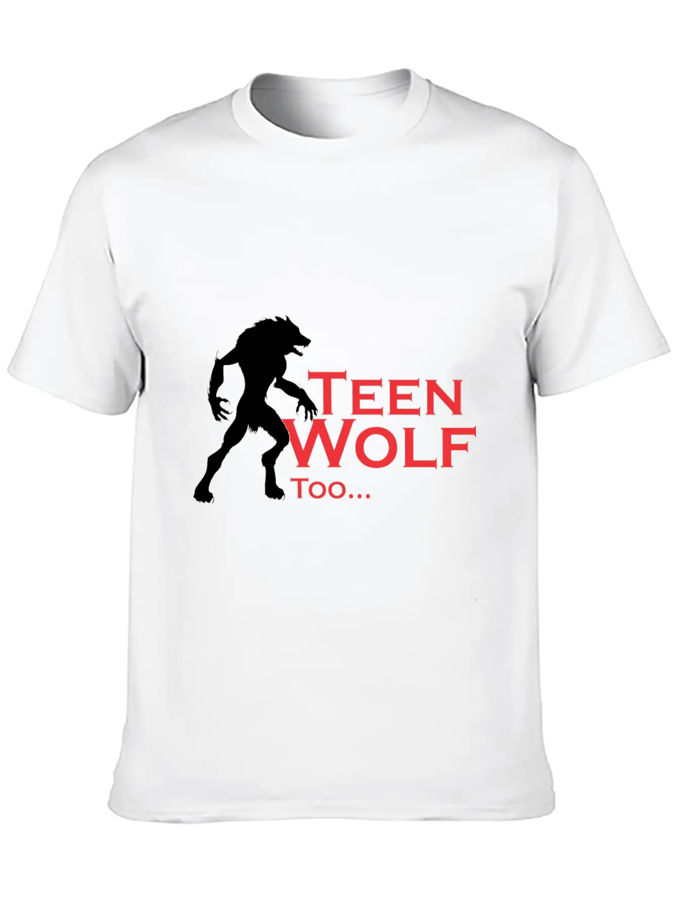 Stand Wolf Basic Graphic T-Shirt – Daily Comfort In Soft Cotton