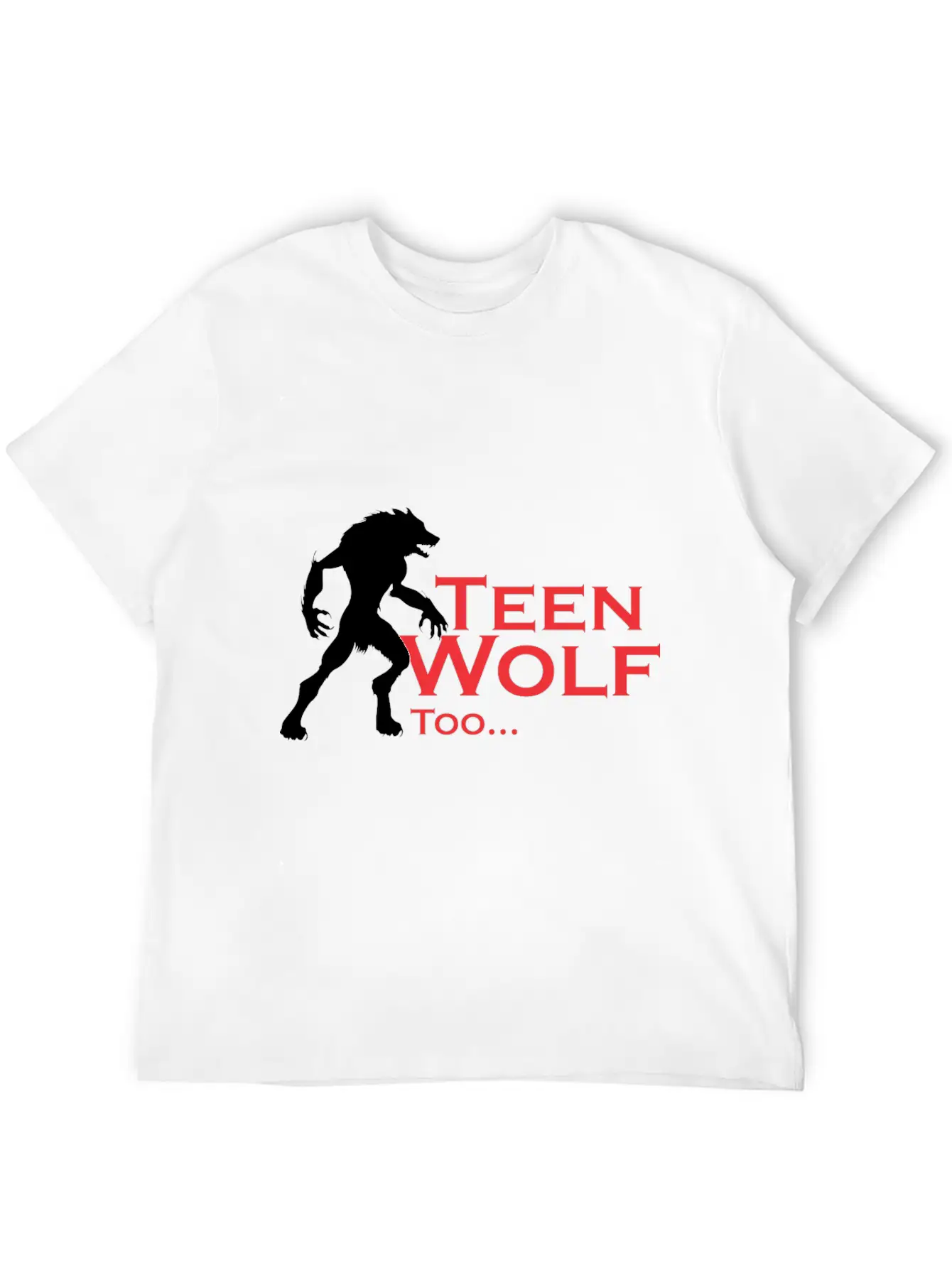 Stand Wolf Basic Graphic T-Shirt – Daily Comfort In Soft Cotton