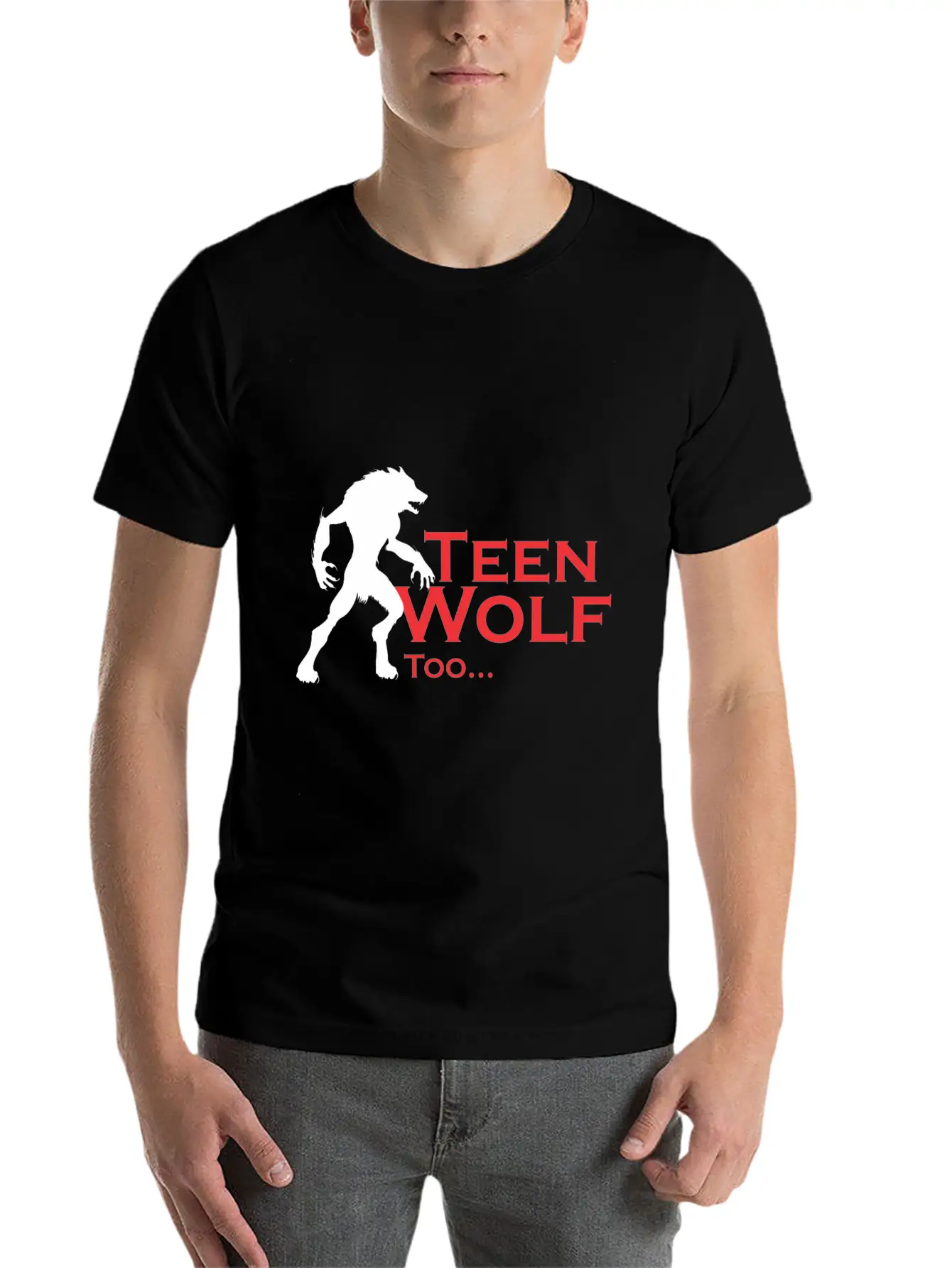 Stand Wolf Basic Graphic T-Shirt – Daily Comfort In Soft Cotton