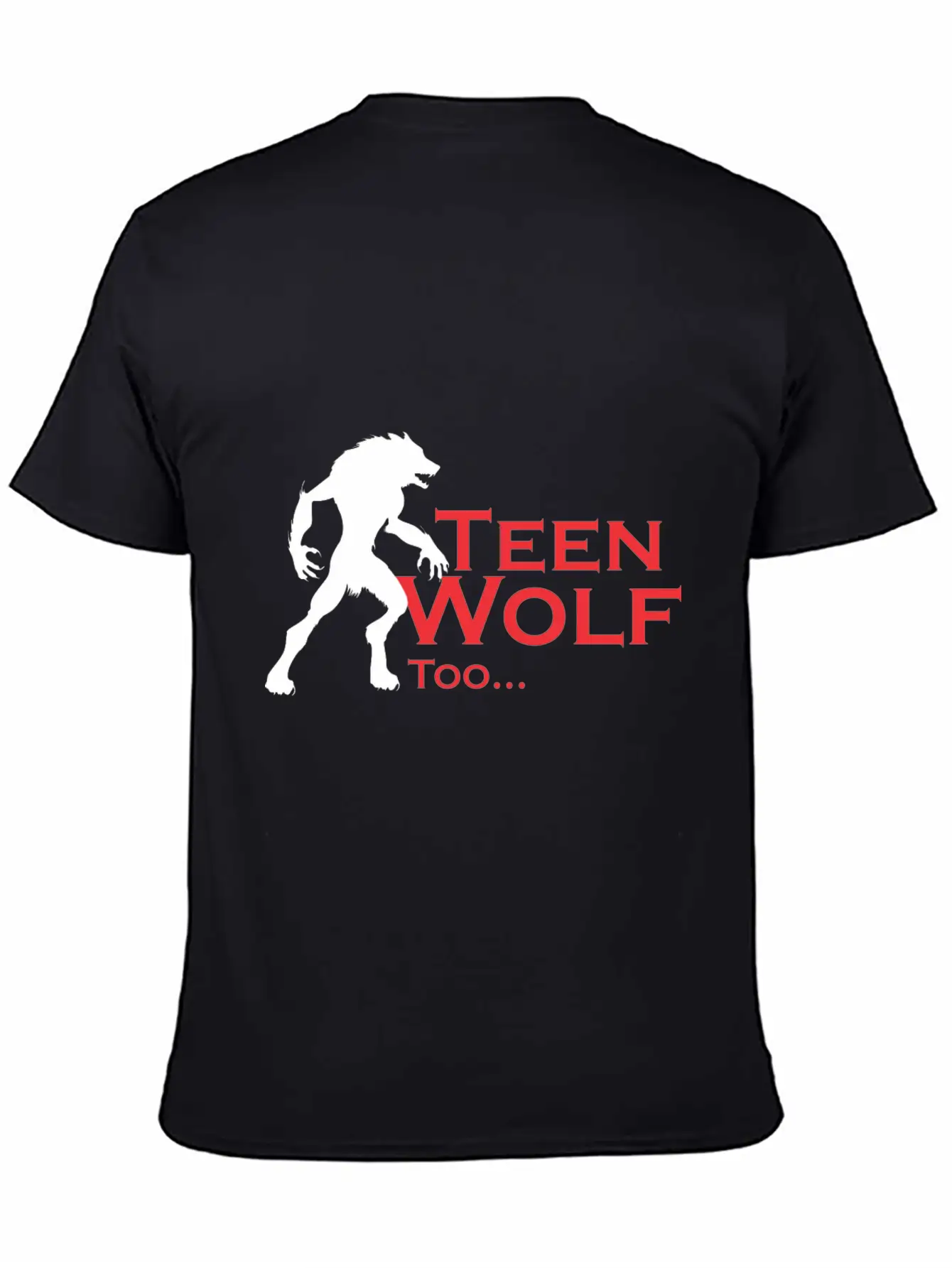 Stand Wolf Basic Graphic T-Shirt – Daily Comfort In Soft Cotton