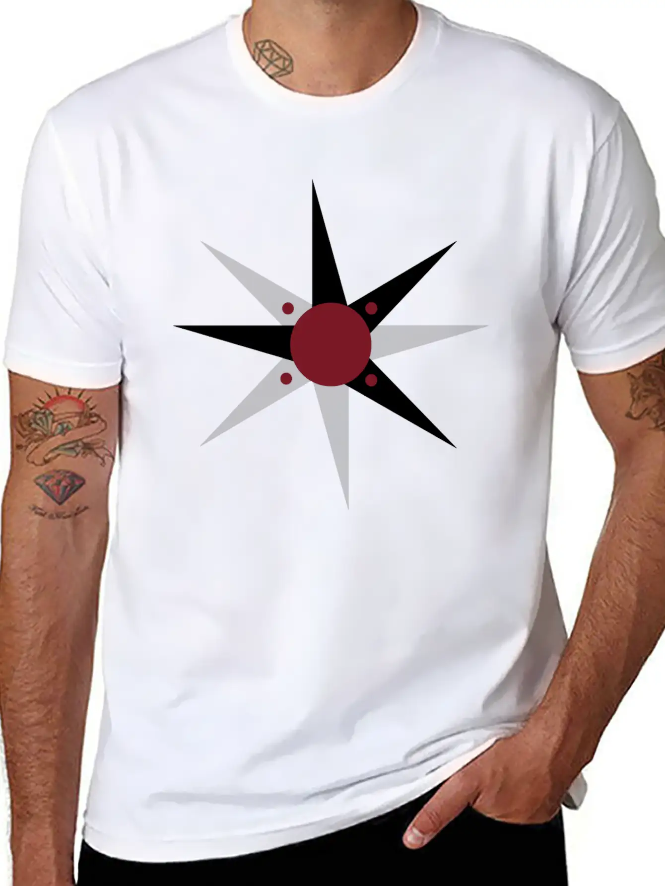 Star. Classic Fit Graphic Tee For Daily Comfort – Unisex Cotton Shirt