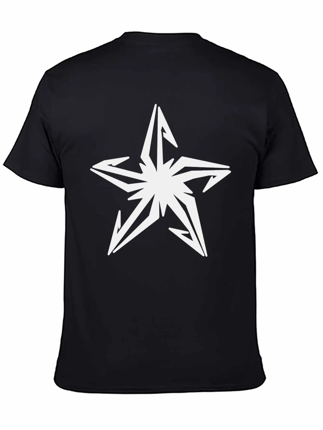 Star Hook Symbol Unisex Casual T-Shirt – Clean Design For Daily Comfort