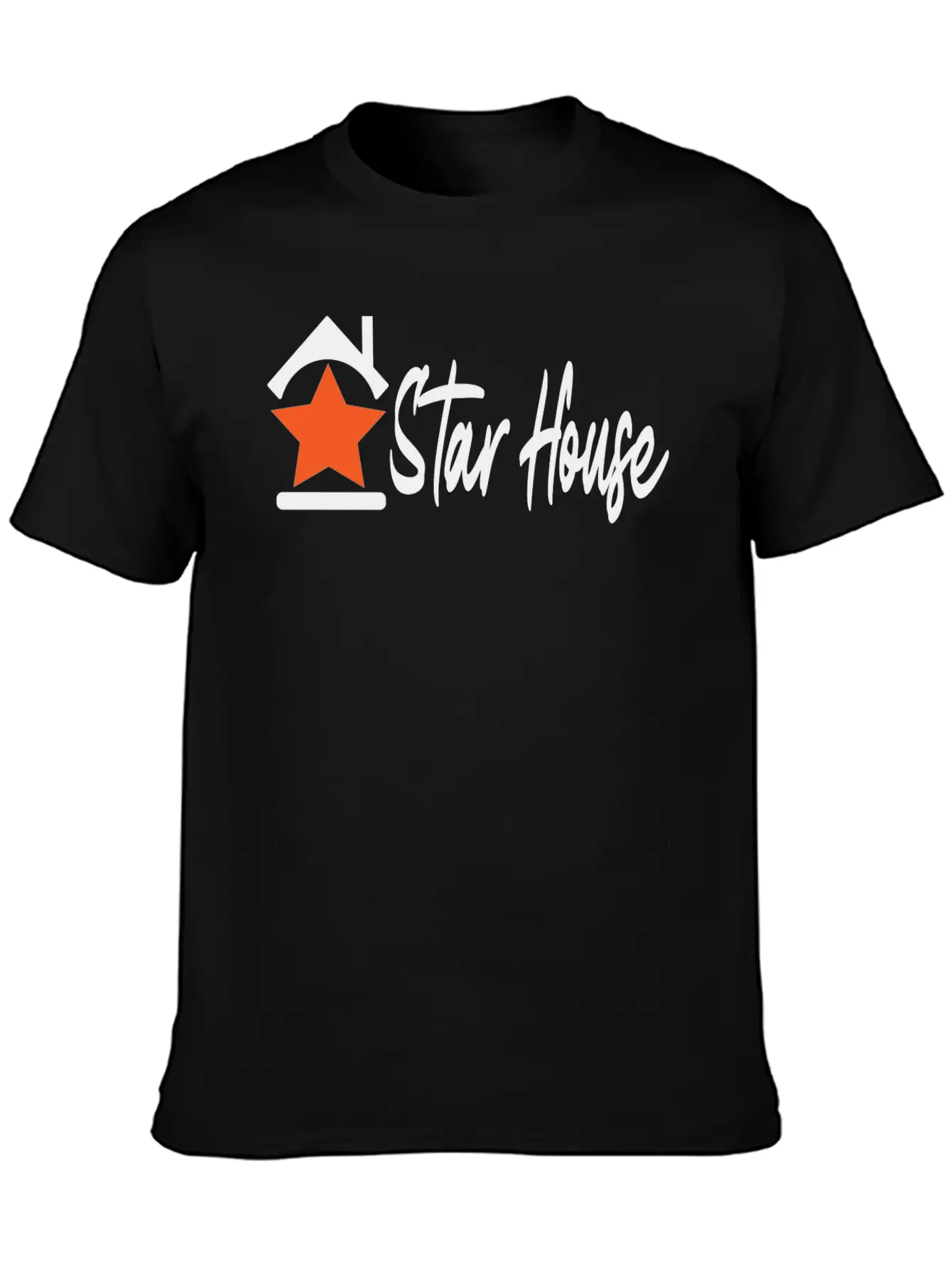 Star House Relaxed Everyday Tee – Lightweight And Durable Cotton