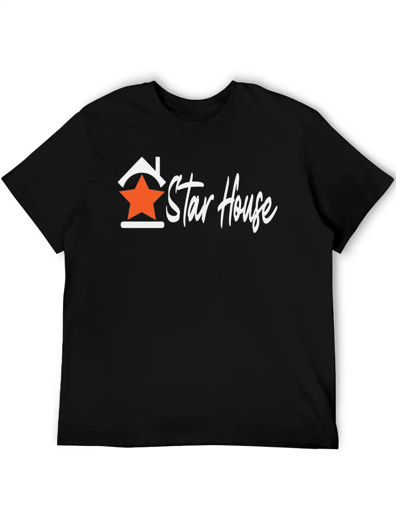 Star House Relaxed Everyday Tee – Lightweight And Durable Cotton