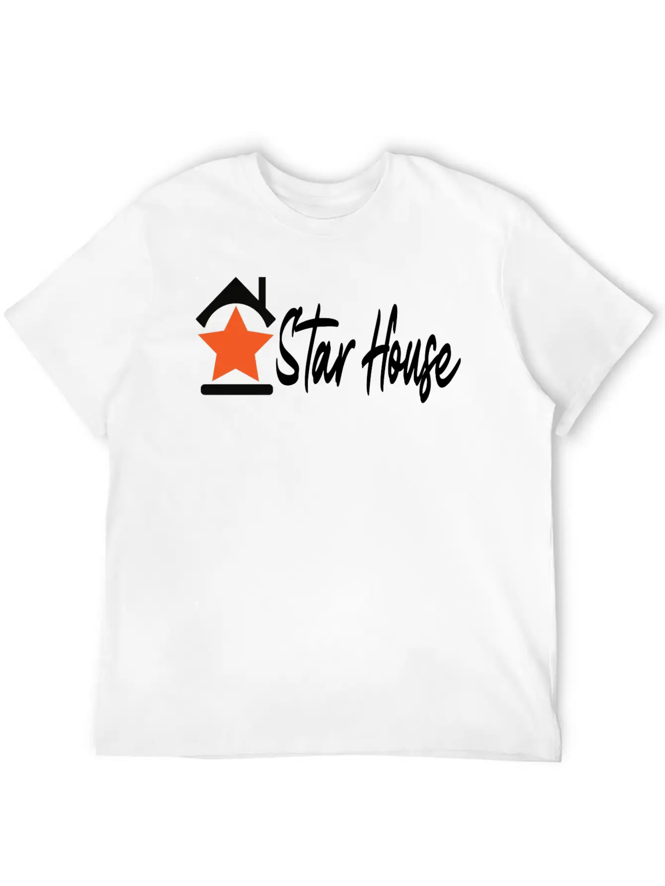 Star House Relaxed Everyday Tee – Lightweight And Durable Cotton