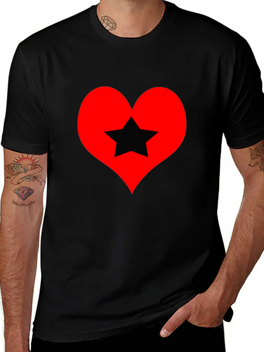 Star Love Stylish Everyday T-Shirt – Unisex Basic Cotton Tee