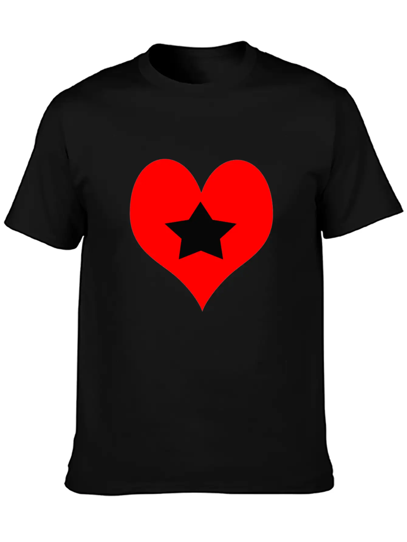 Star Love Stylish Everyday T-Shirt – Unisex Basic Cotton Tee