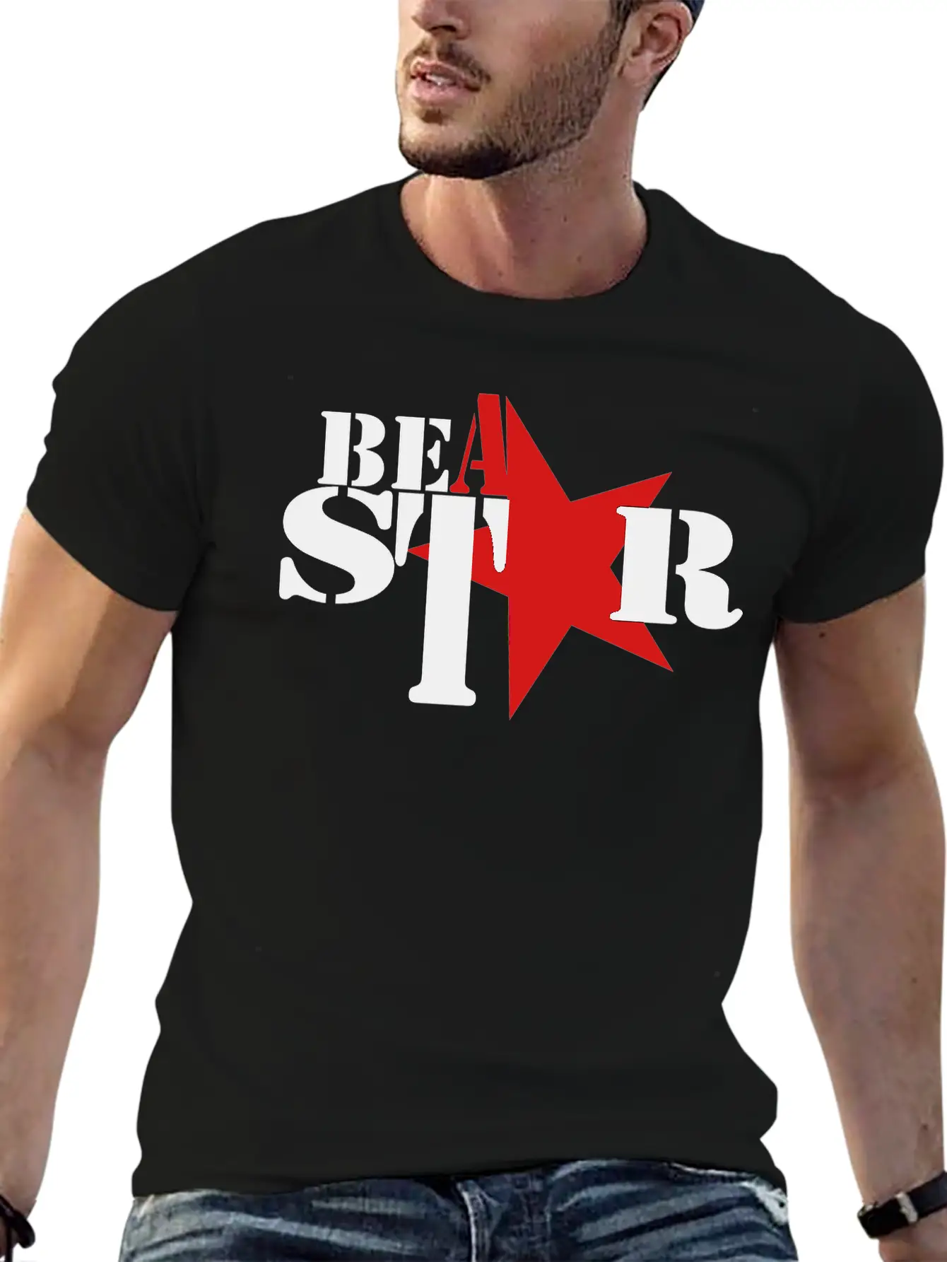 Star Modern Fit Casual T-Shirt – Clean And Versatile Design