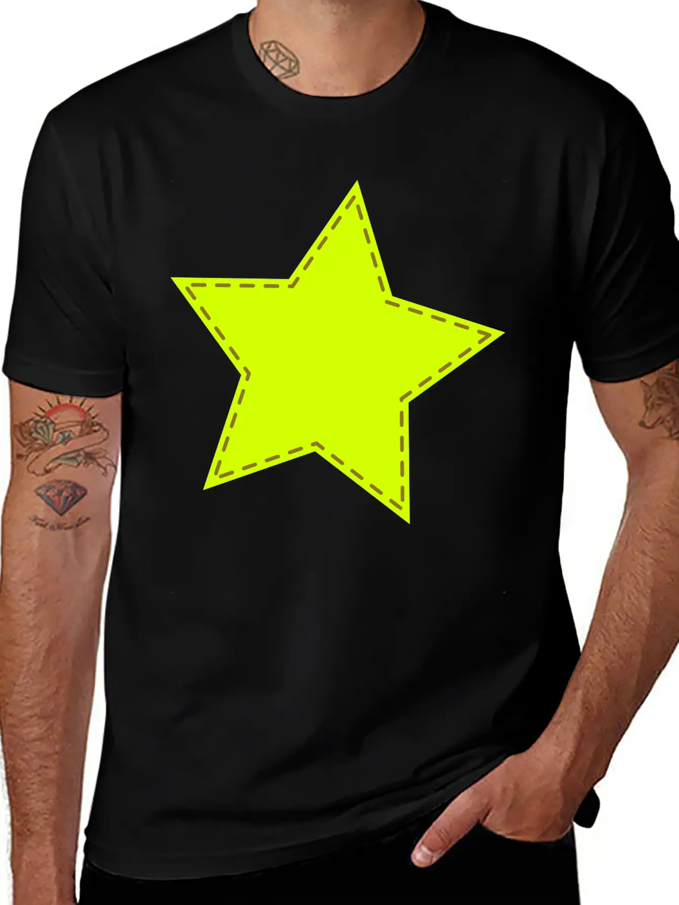 Star Relaxed Everyday Tee – Lightweight And Durable Cotton