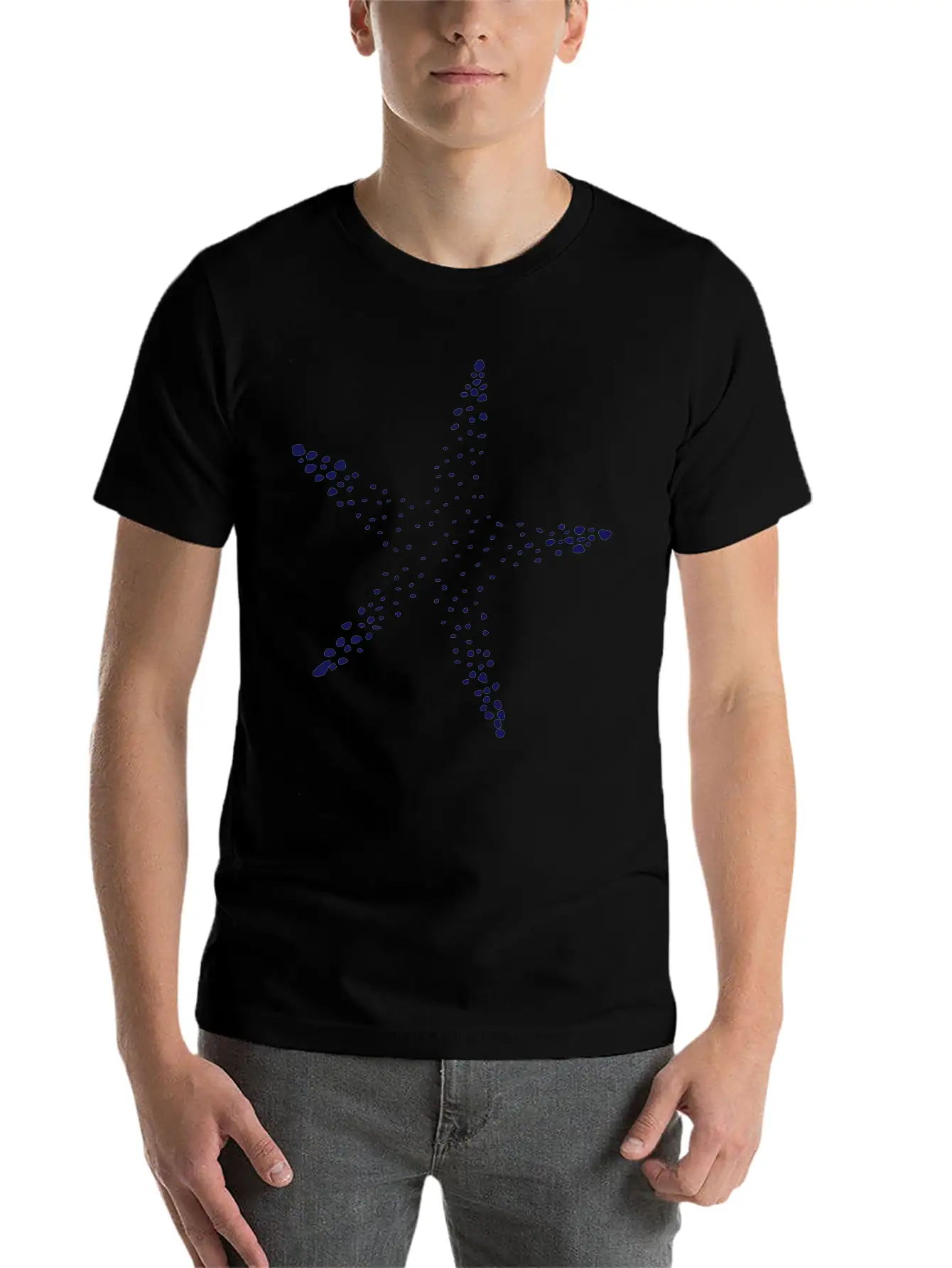 Star Unisex Casual T-Shirt – Clean Design For Daily Comfort