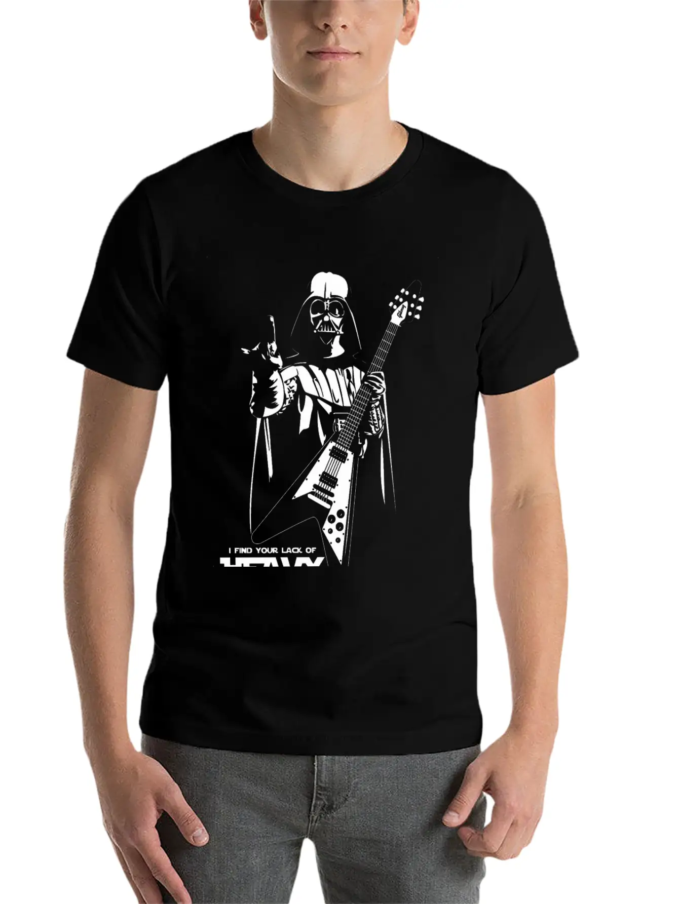 Star Wars Heavy Metal Darth Vader Modern Fit Casual T-Shirt – Clean And Versatile Design